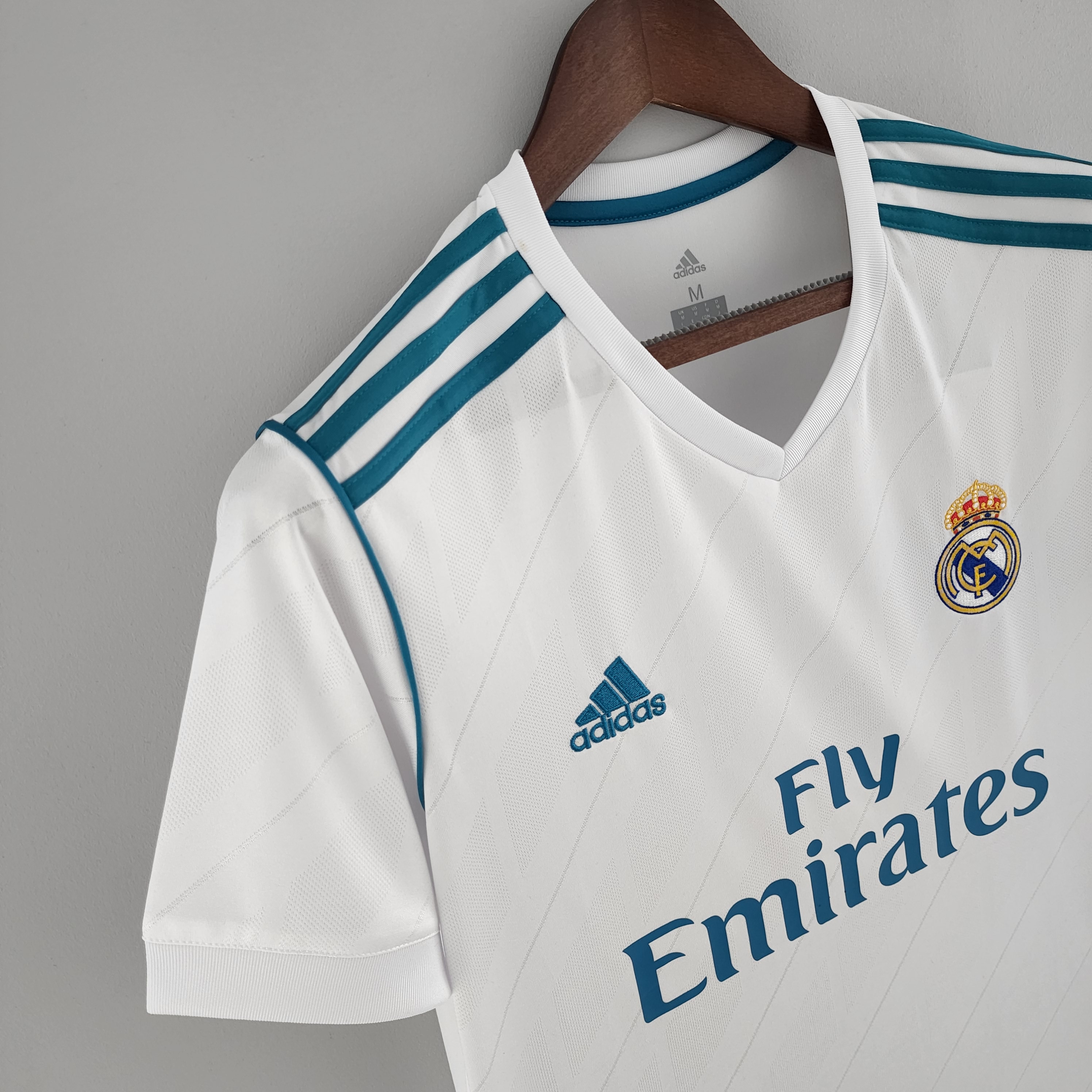 Retro  Real Mαdrid 17/18 Home White