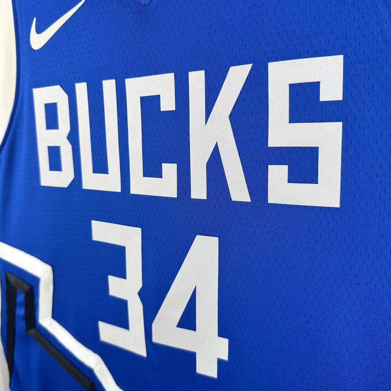 25 Season Milwaukee Bucks City Version  No.34