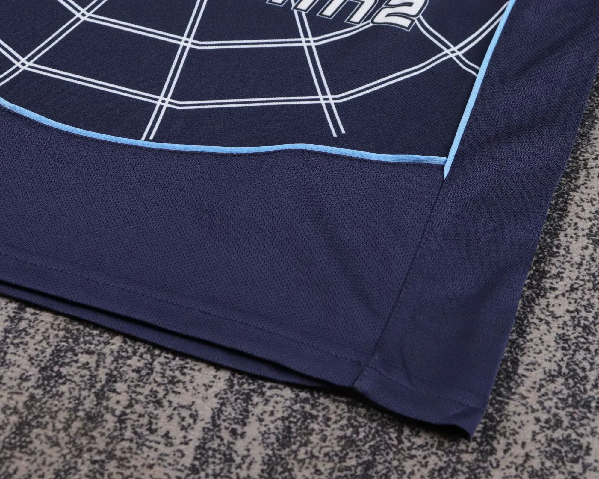 Kids Retro Kit 2004-05 Atletico de Madrid Away