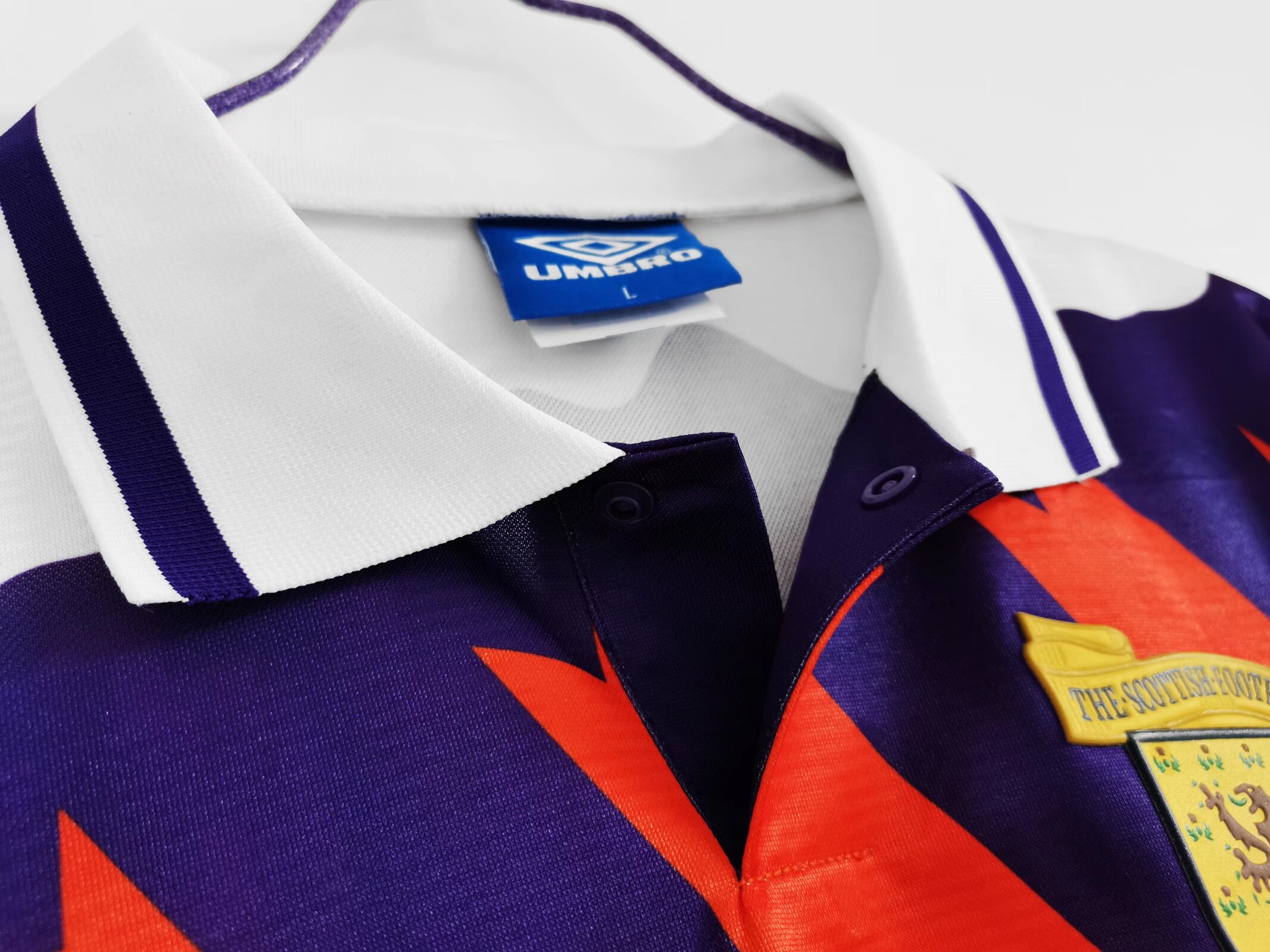 Retro  Scotland 1991/93 Away White