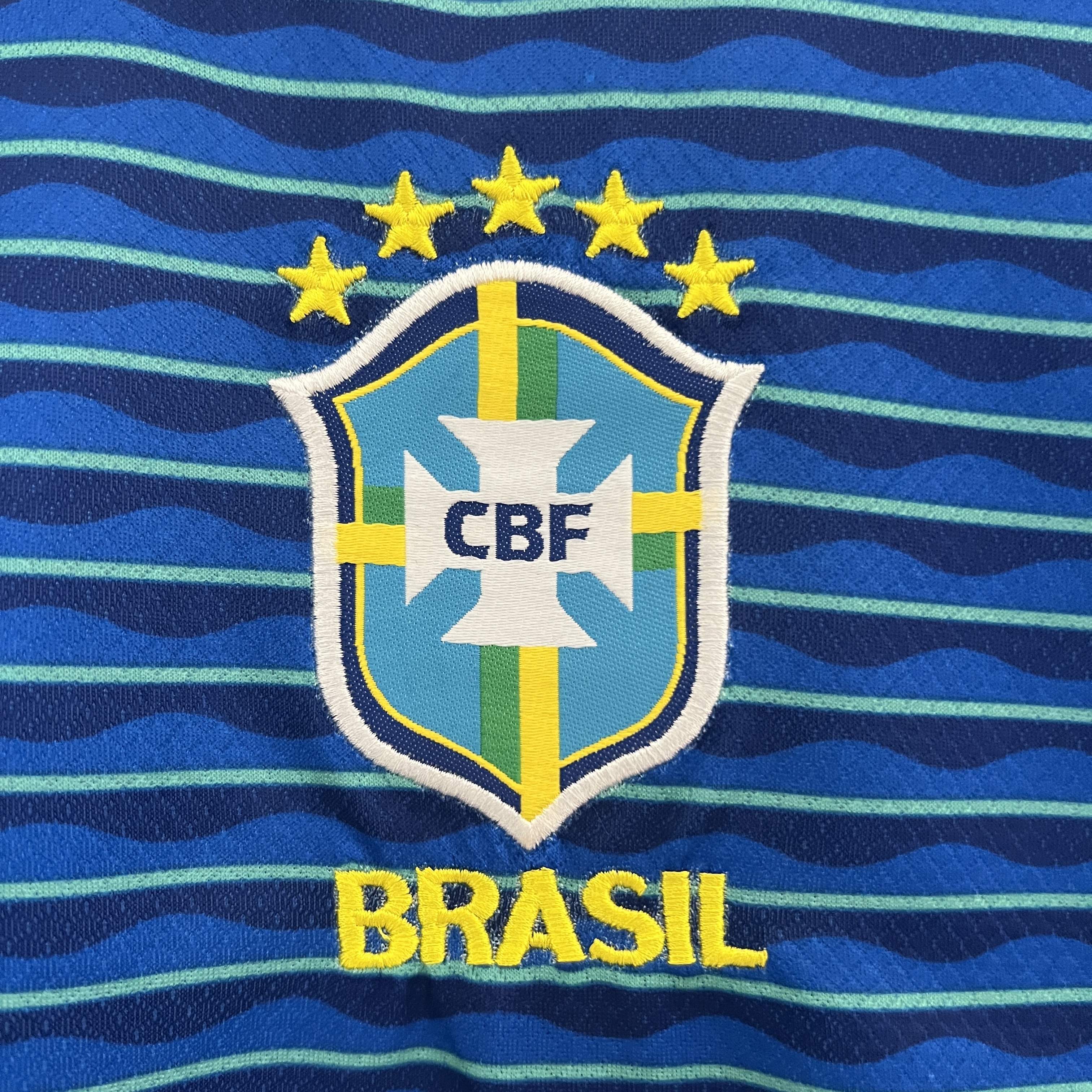 Kids Kit Brazil Away Blue