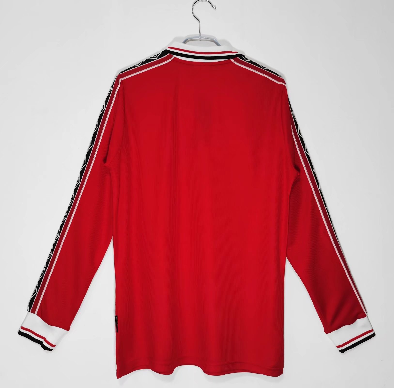 Retro  Manchester United 1998/99 Home Long Sleeves Red