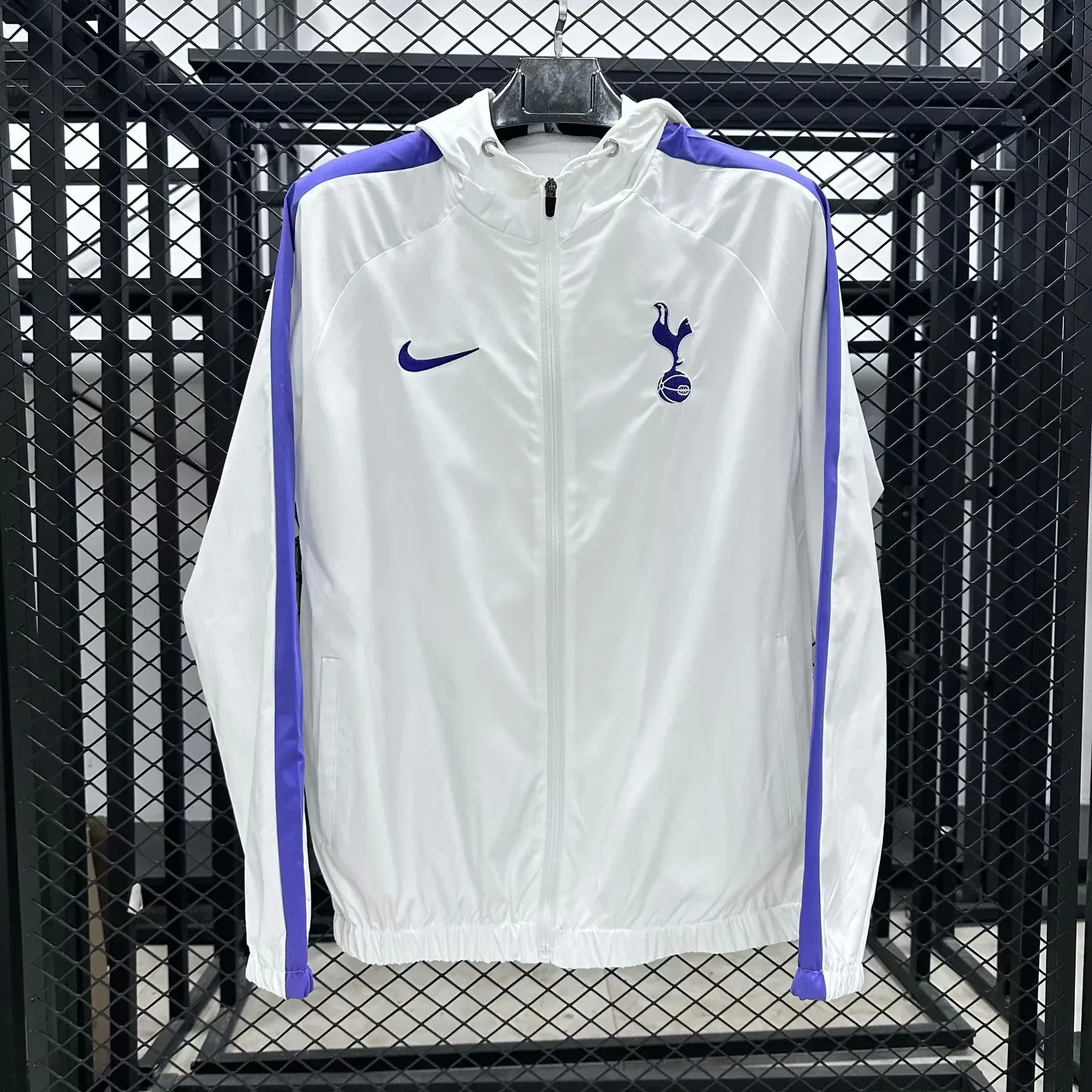 Tottenham Hotspur  Hotspur White  windbreaker