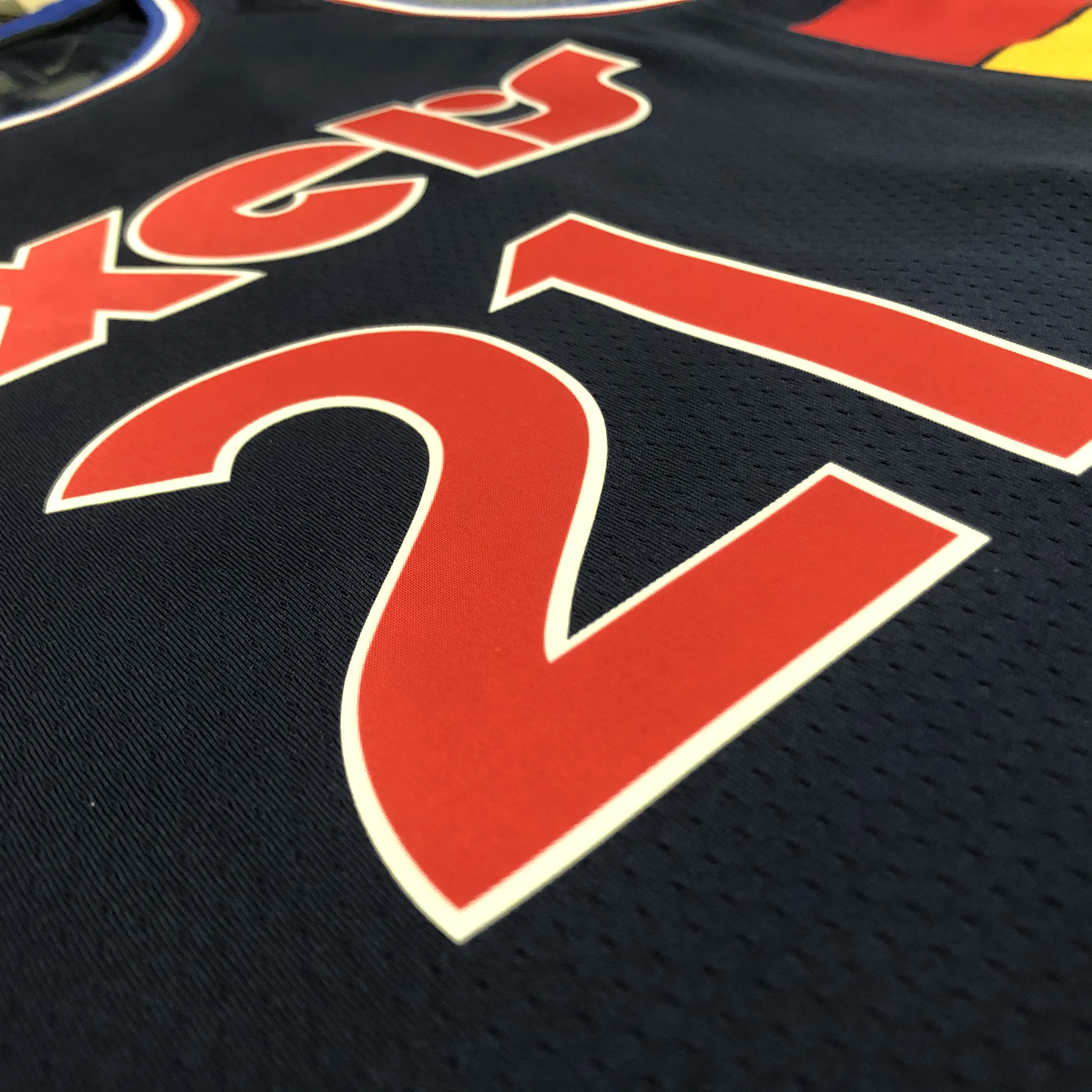 22 Season Philadelphia 76ers City Edition  #21