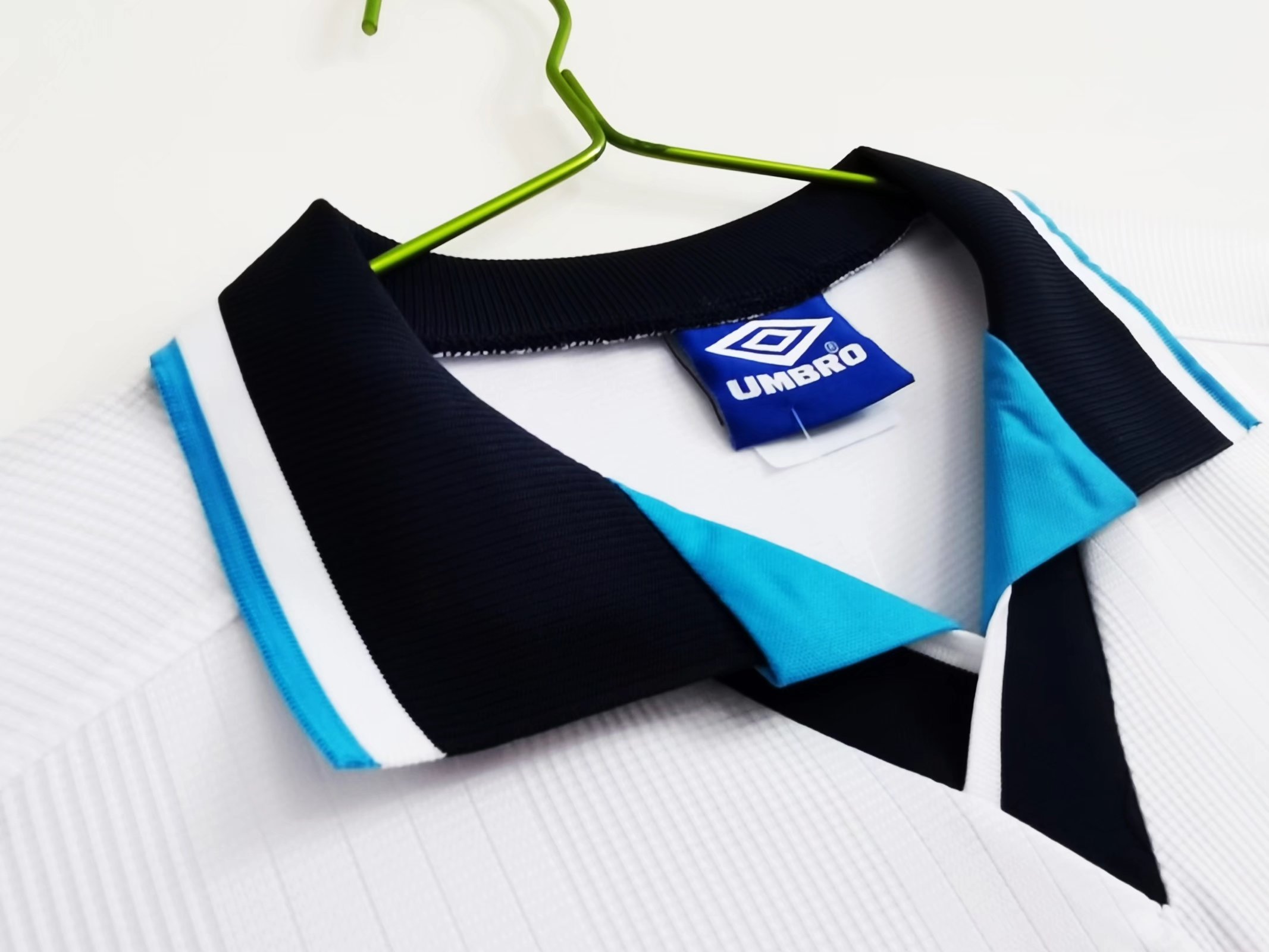 Retro  England 1996 Home Long Sleeves White