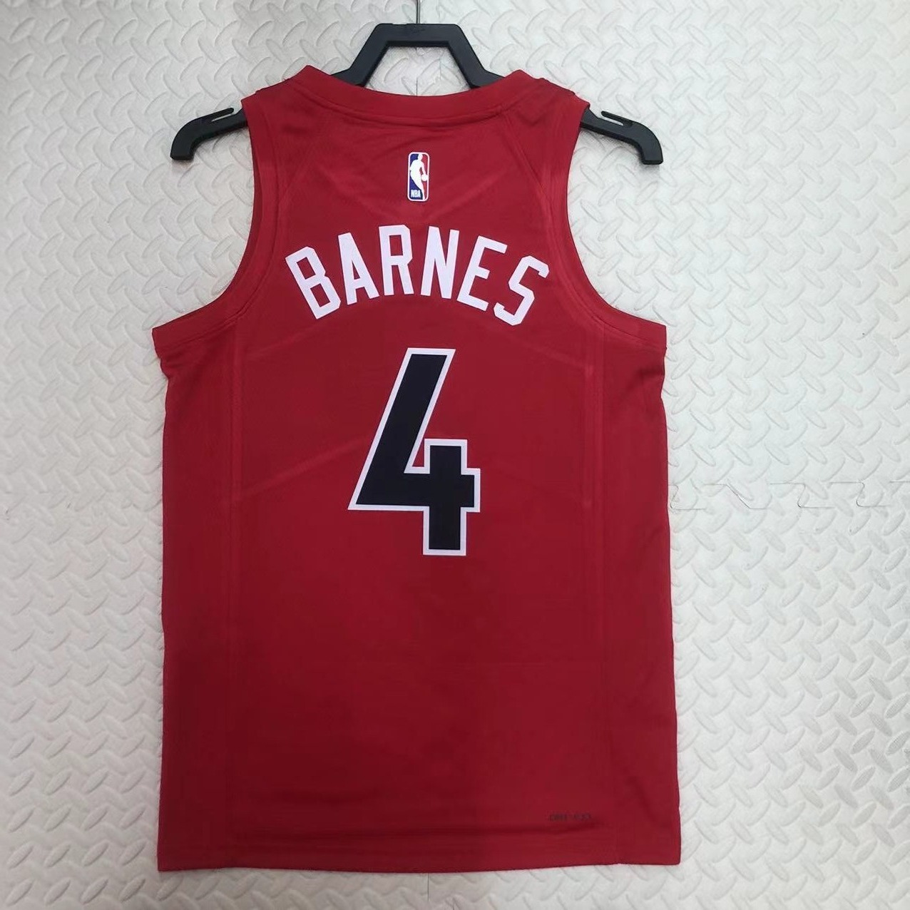 23 Season Toronto Raptors Away Red  No.4 Barnes