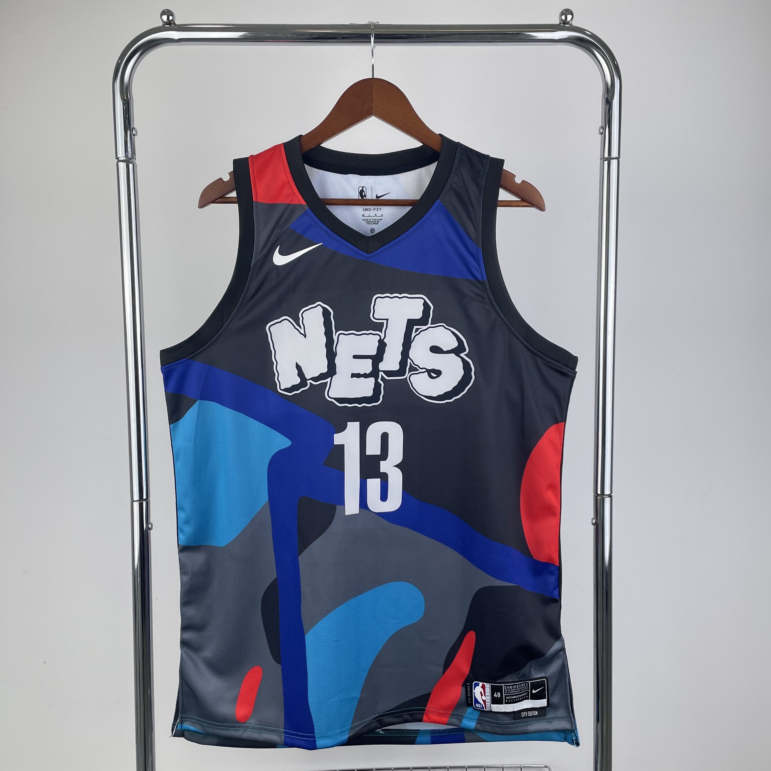 24 Season Brooklyn Nets City Edition No. 13 Harden