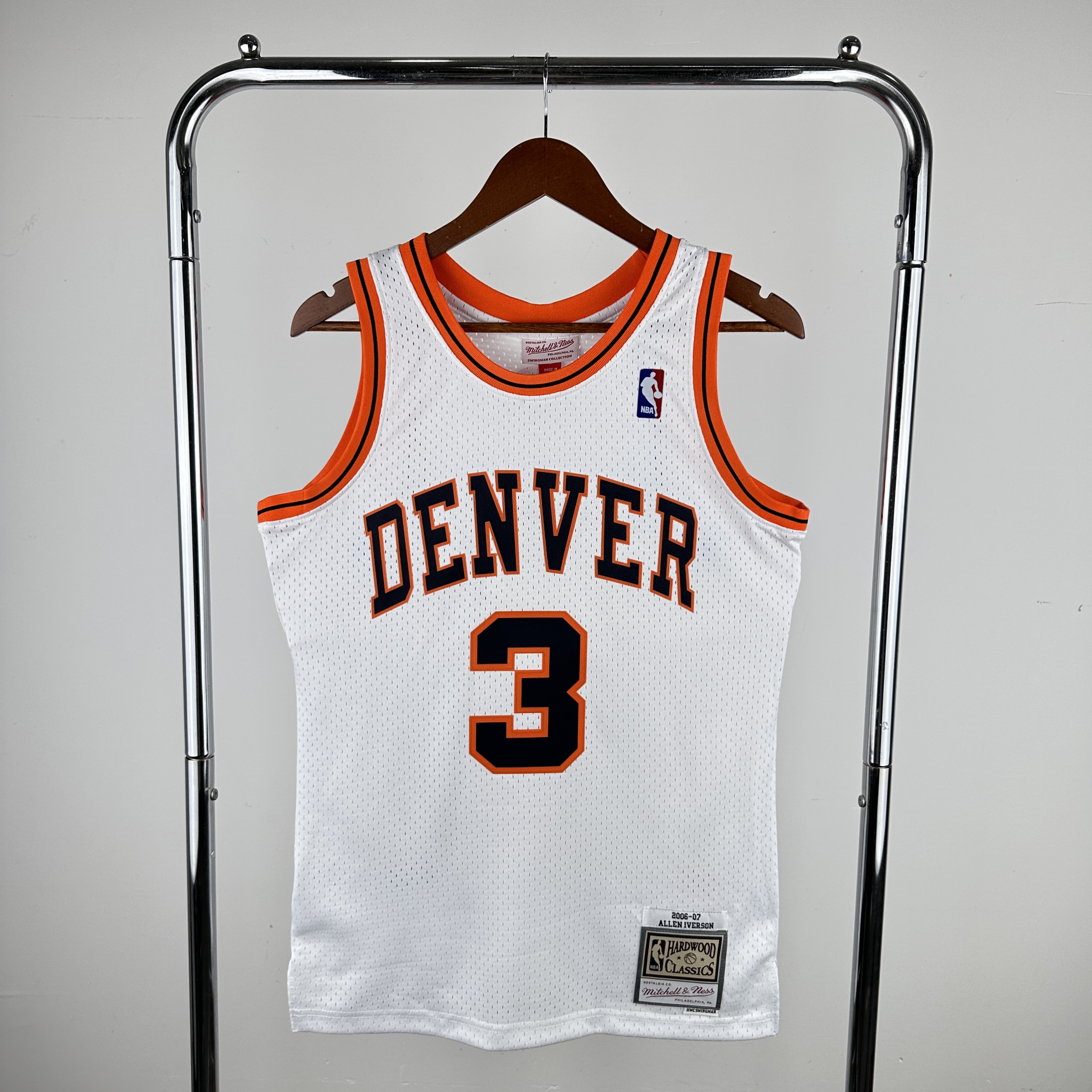 MN Heat Press Retro: Denver Nuggets 06/07 No.3 IVERSON