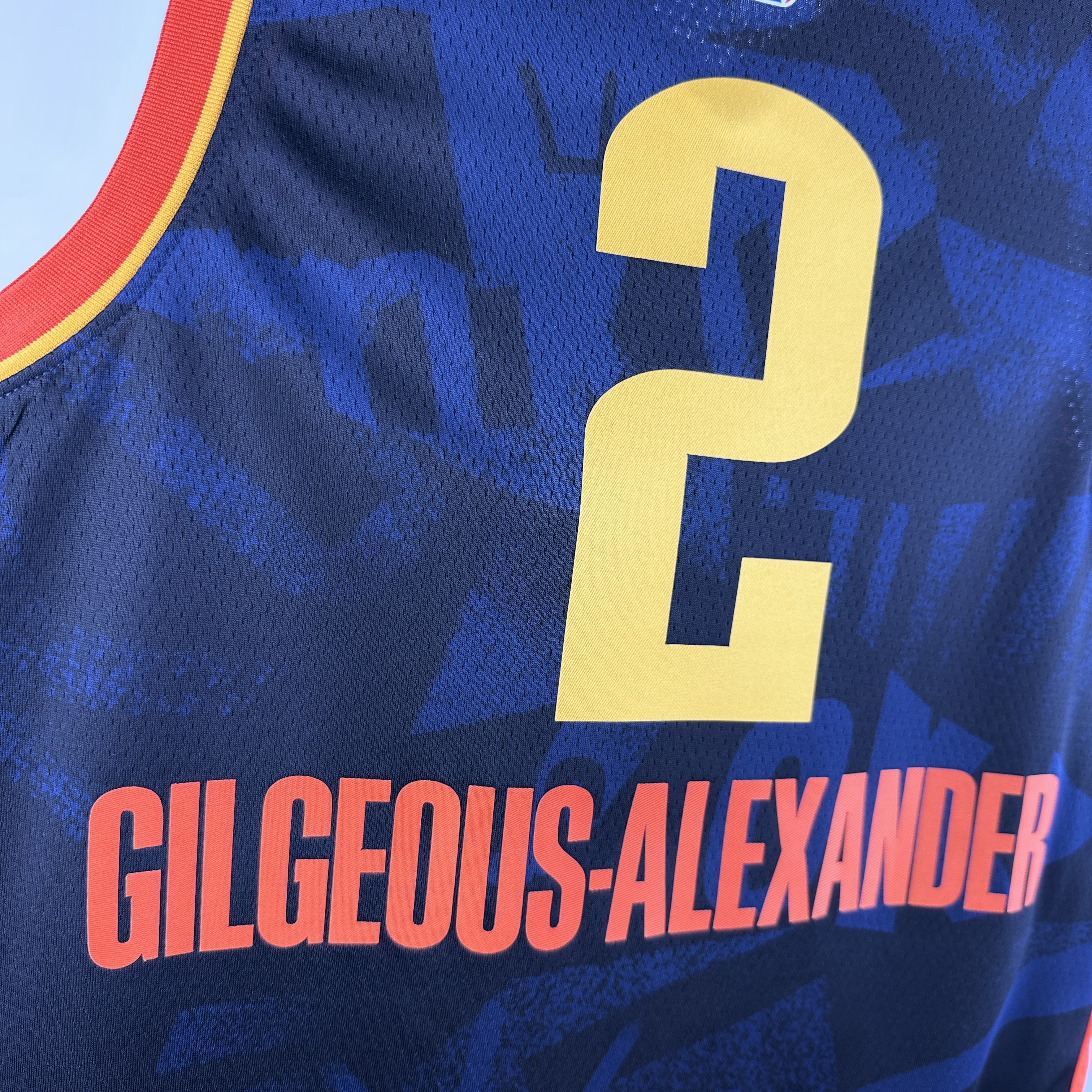 24 Season Oklahoma City Thunder City Edition #2 Gilgeous-Alexander