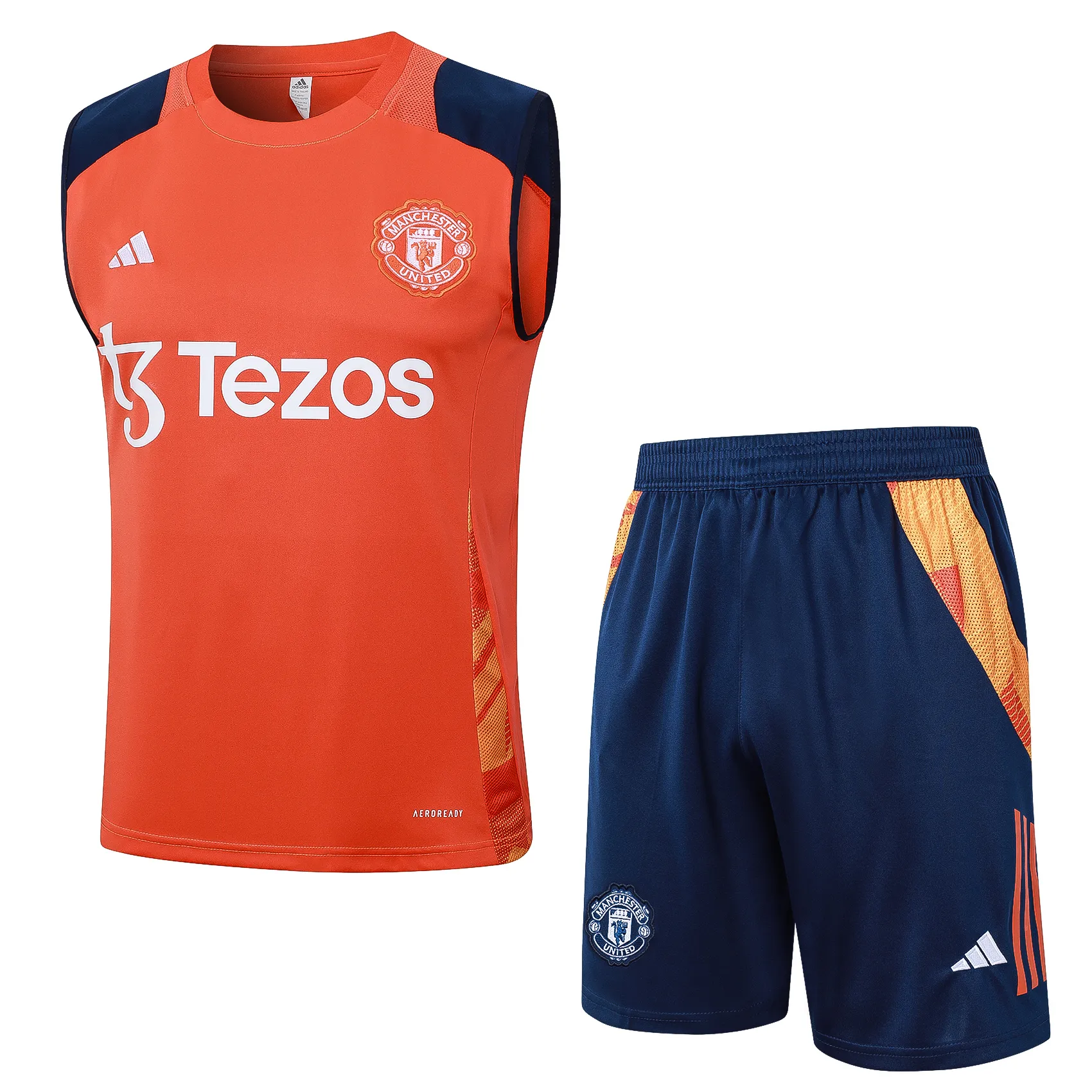 Manchester United  Sleevesless Training Suit D1118