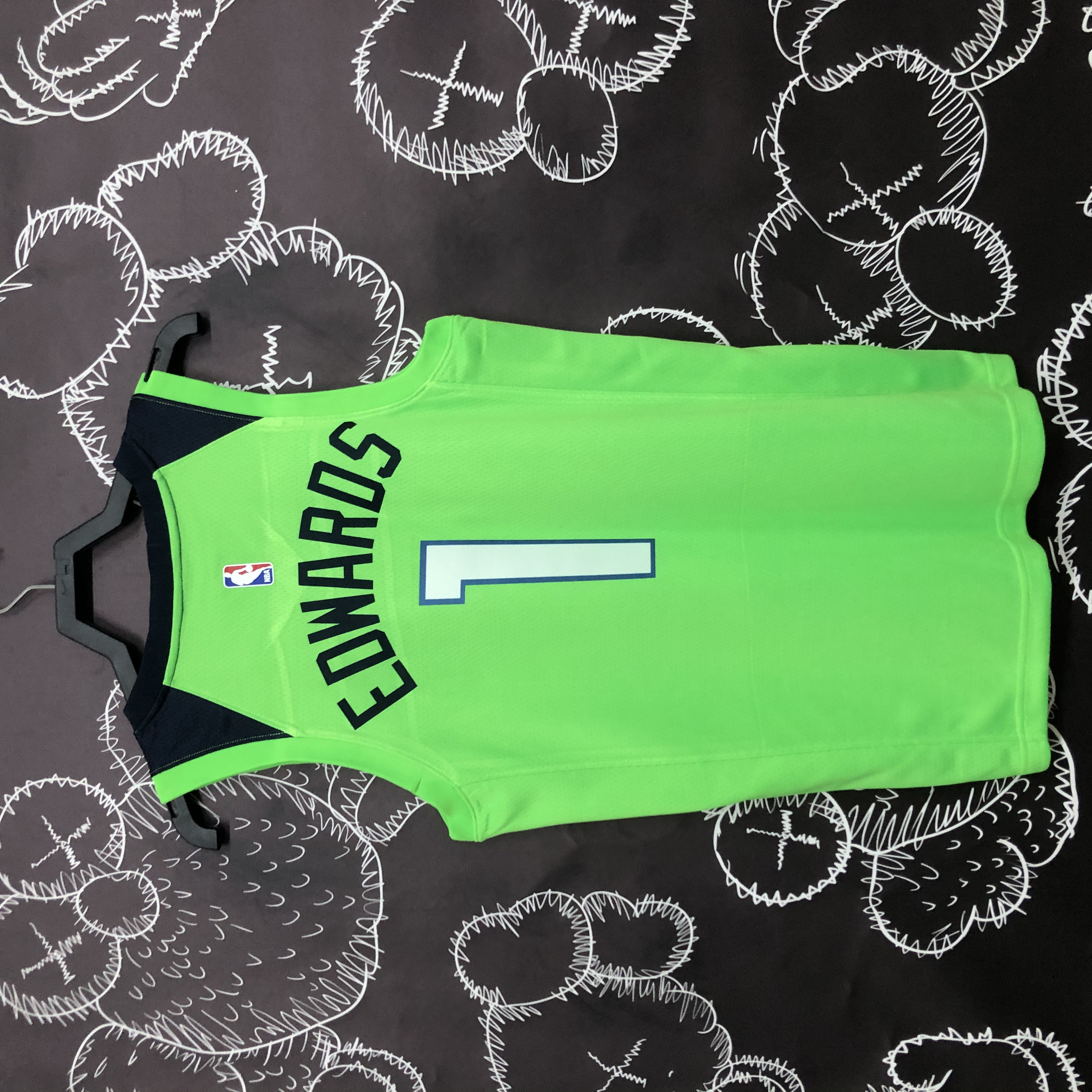 MINNESOTA TIMBERWOLVES GREEN  NO.1 EDWARDS