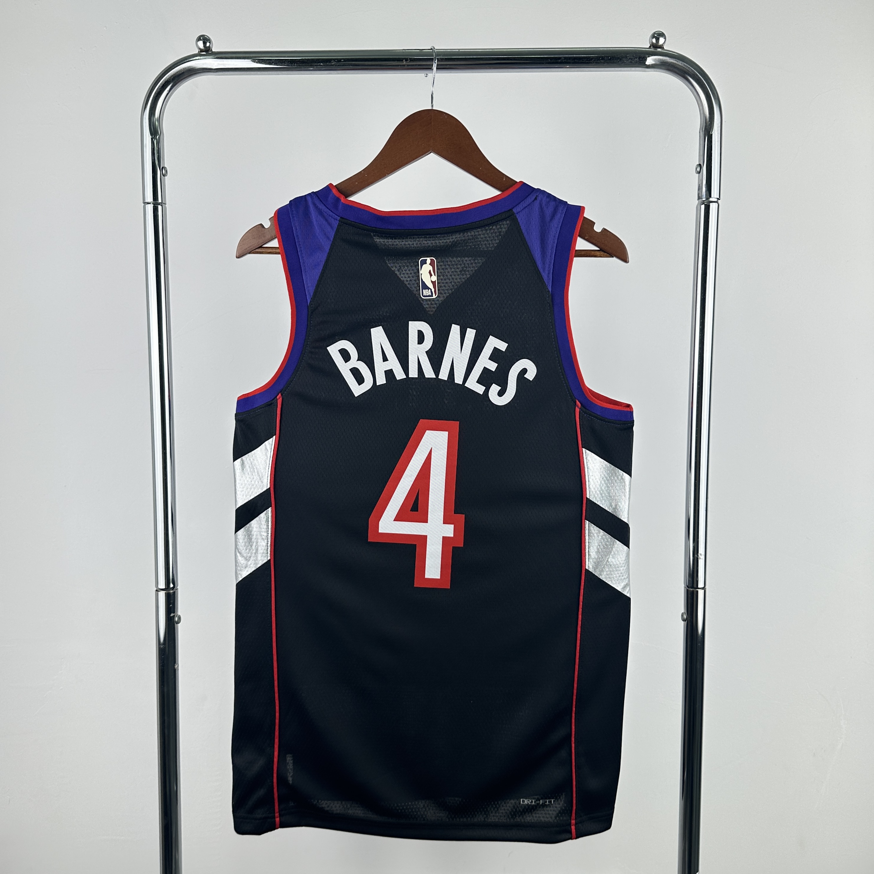 25 Season Toronto Raptors Purple  No.4 Barnes