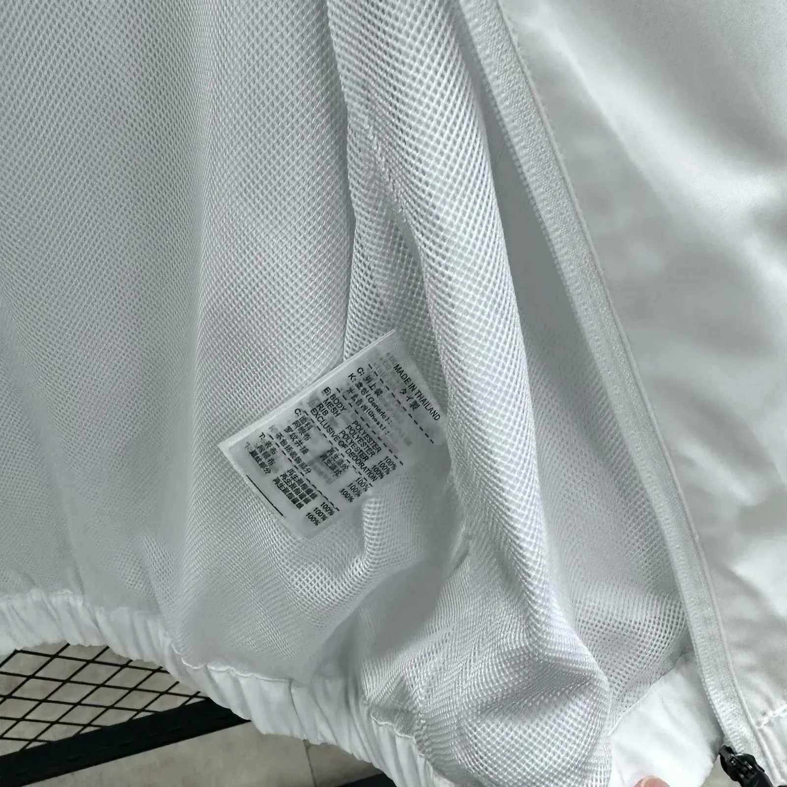 Tottenham Hotspur  Hotspur White  windbreaker