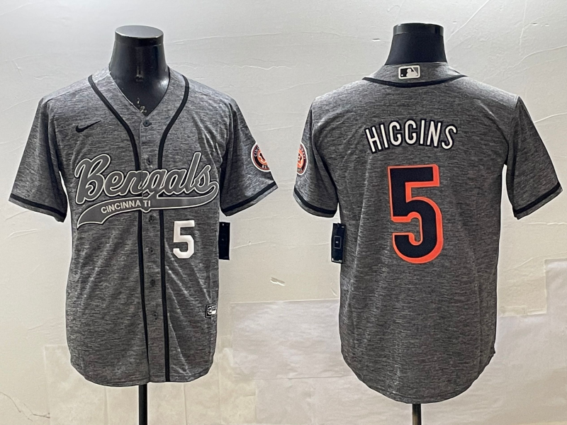 Cincinnati Bengals #5 GRAY