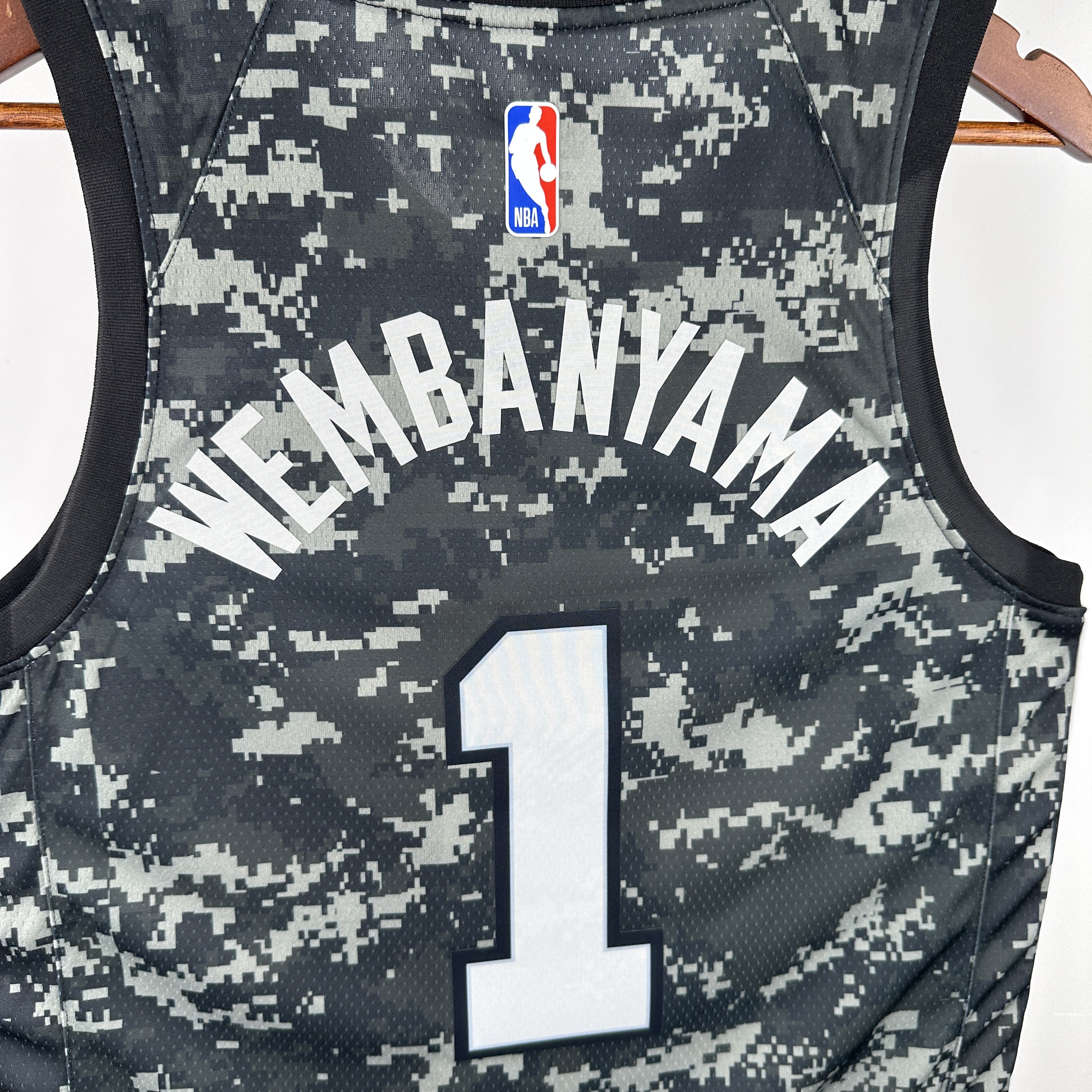 SAN ANTONIO SPURS CAMO  #1 WEMBANYAMA