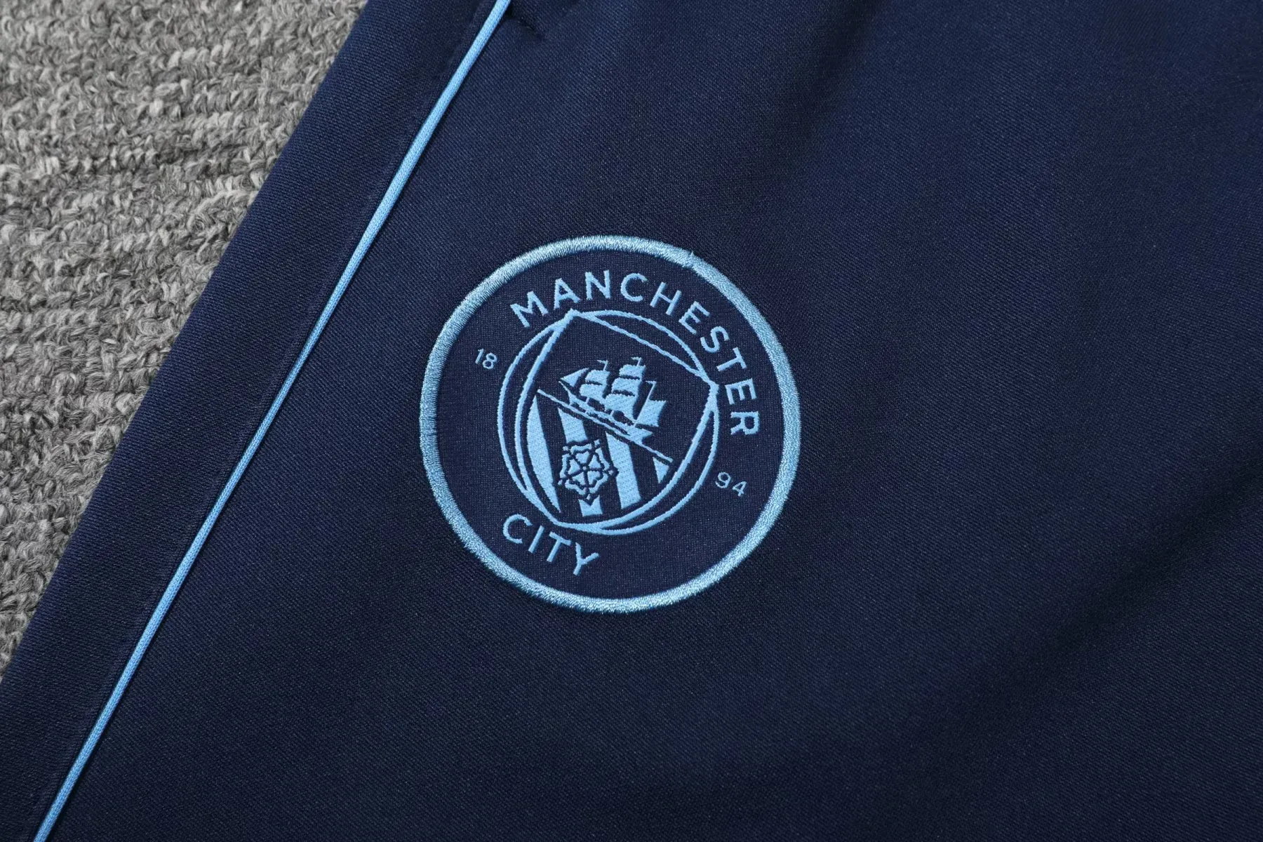 Man City Short Sleeves Long Pants