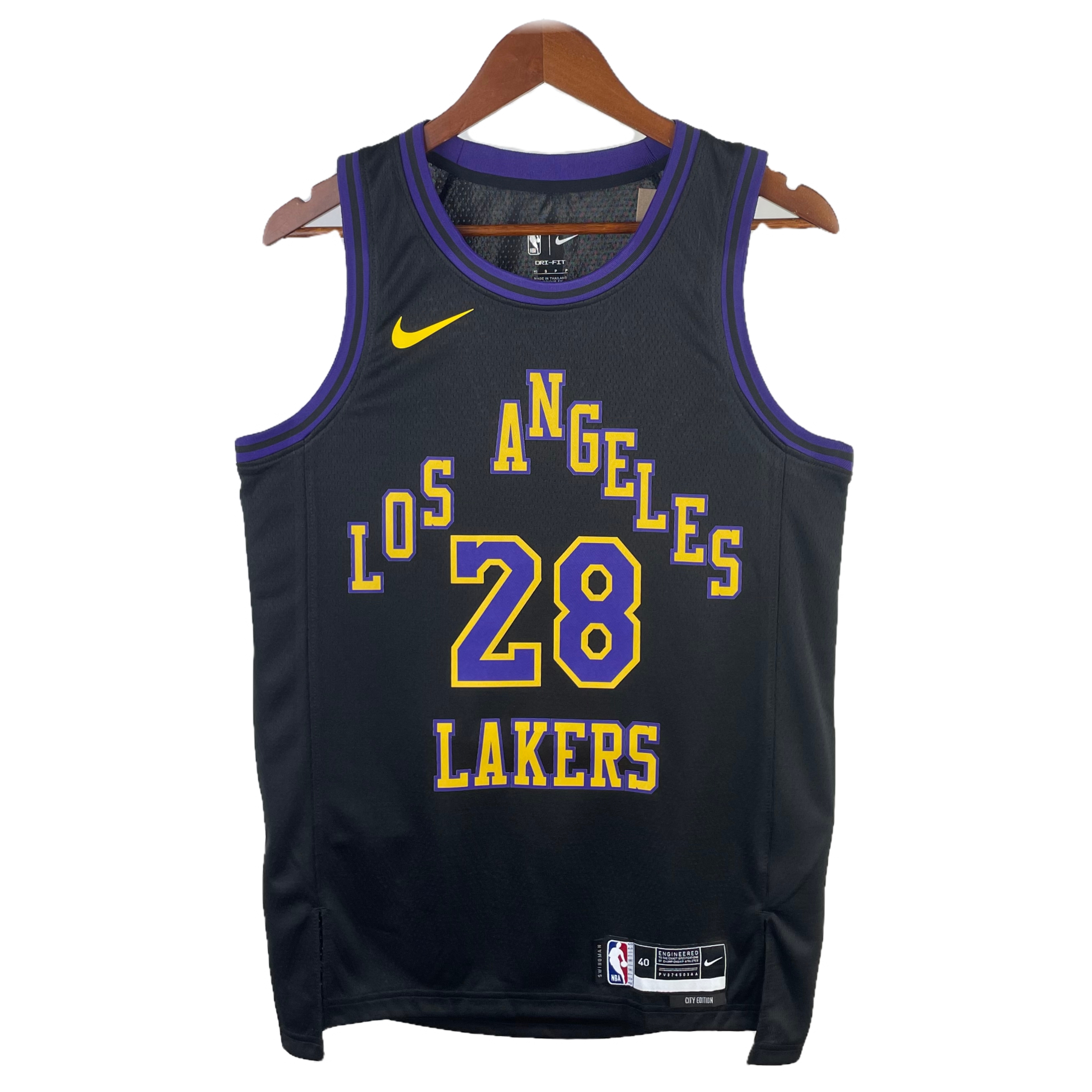 24 Season Lakers City Edition No.28 HACHIMURA