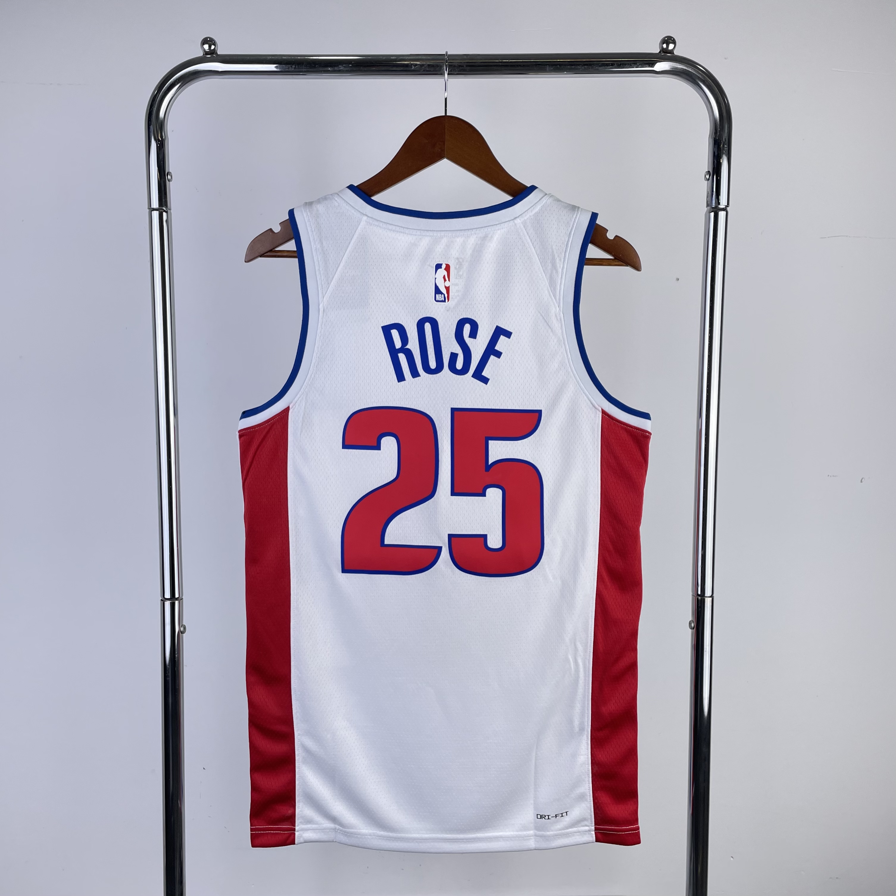 23 Season Detroit Pistons White  #25