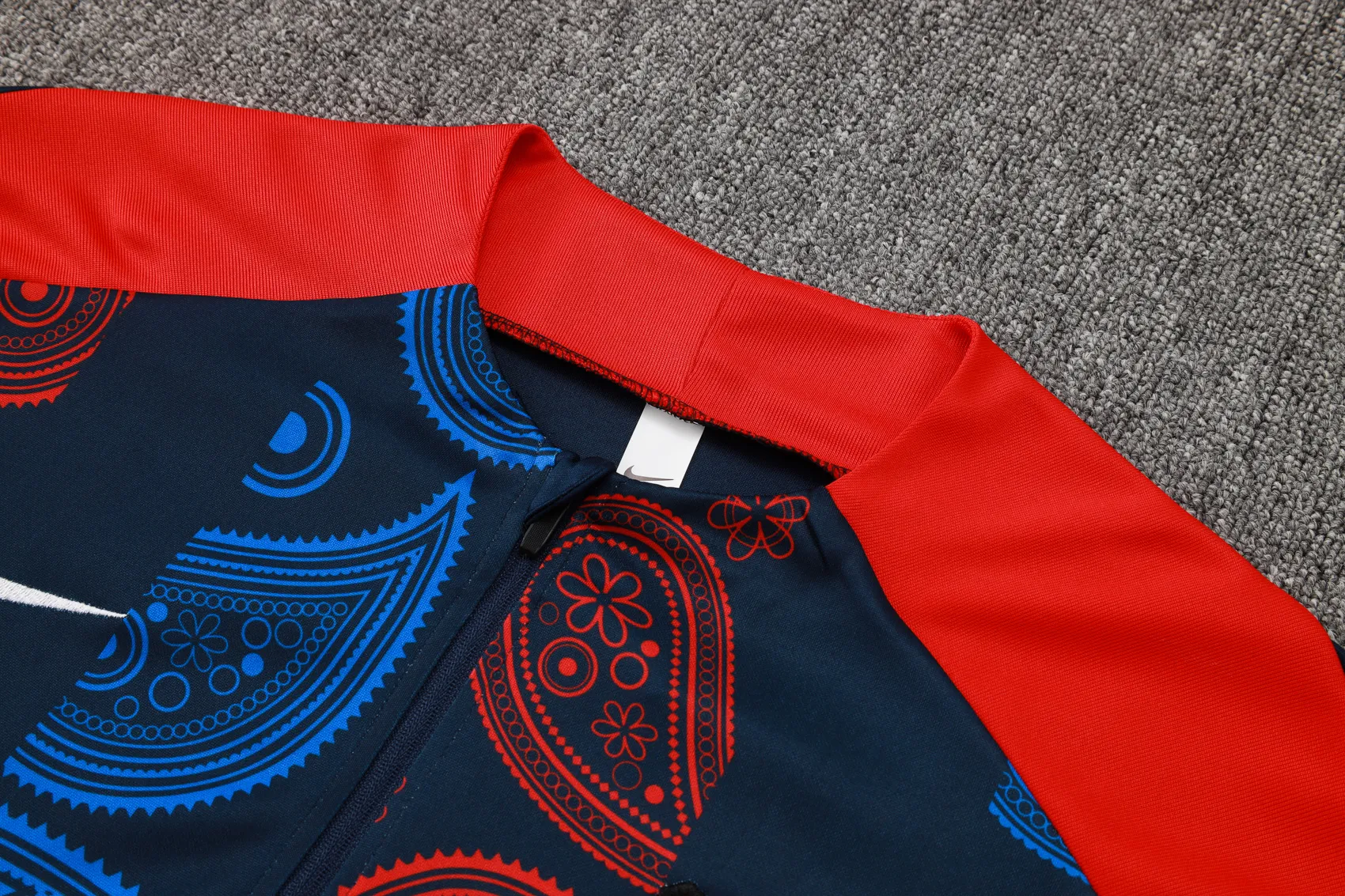 Adult/ Kids Barcelona 2425 half zipper Training Suit B975