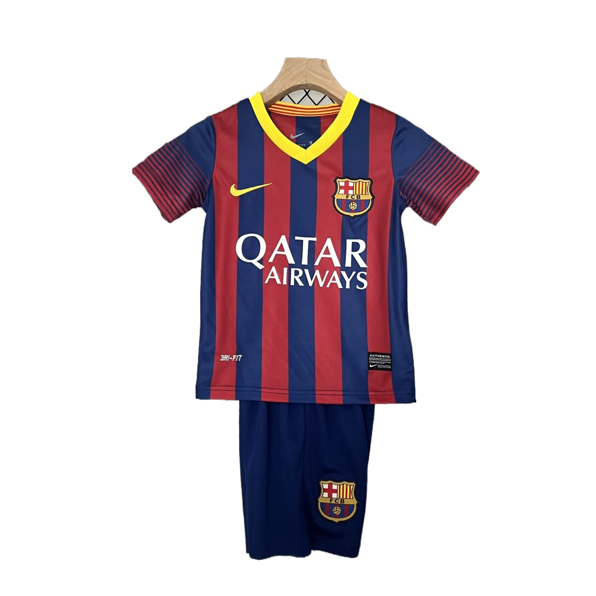 Kids Retro 2013/14 Barcelona Home  16-28