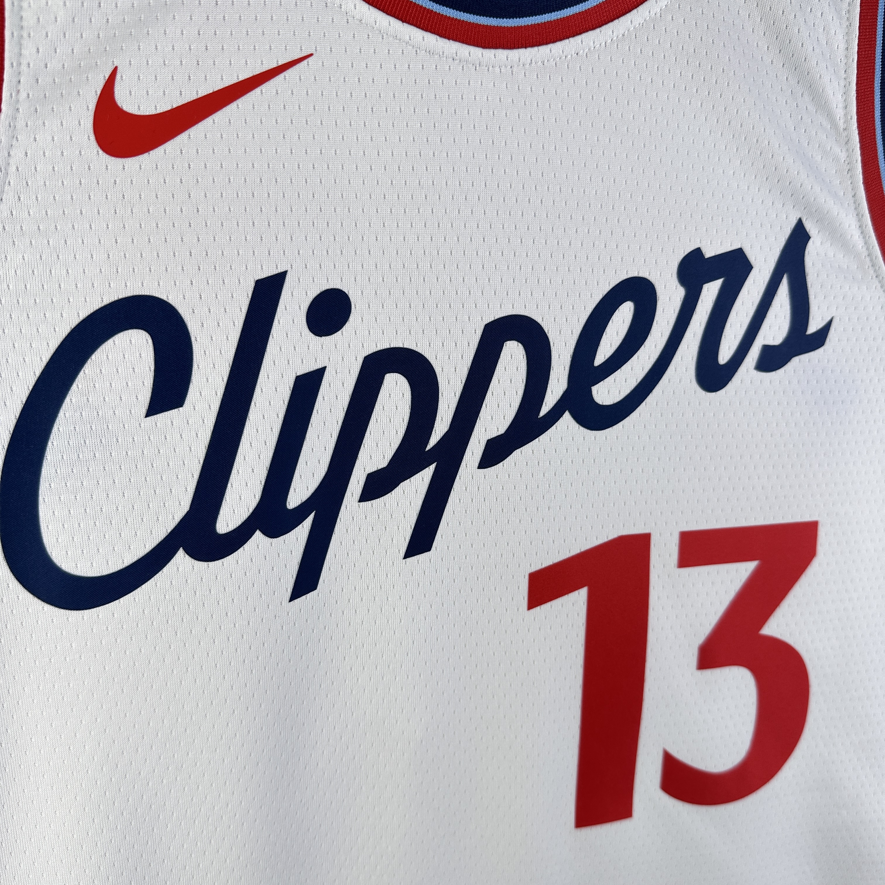 24/25 Season Los Angeles Clippers Home White  No.13 George