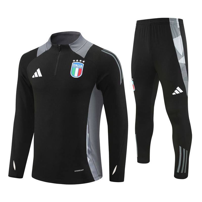 Italy 2425 Italy Black Traing Suit
