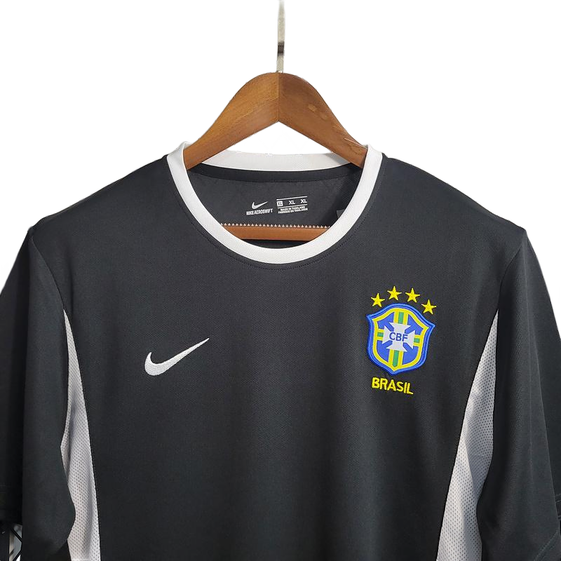 Retro  Brazil 2002 Goalkeeper Black