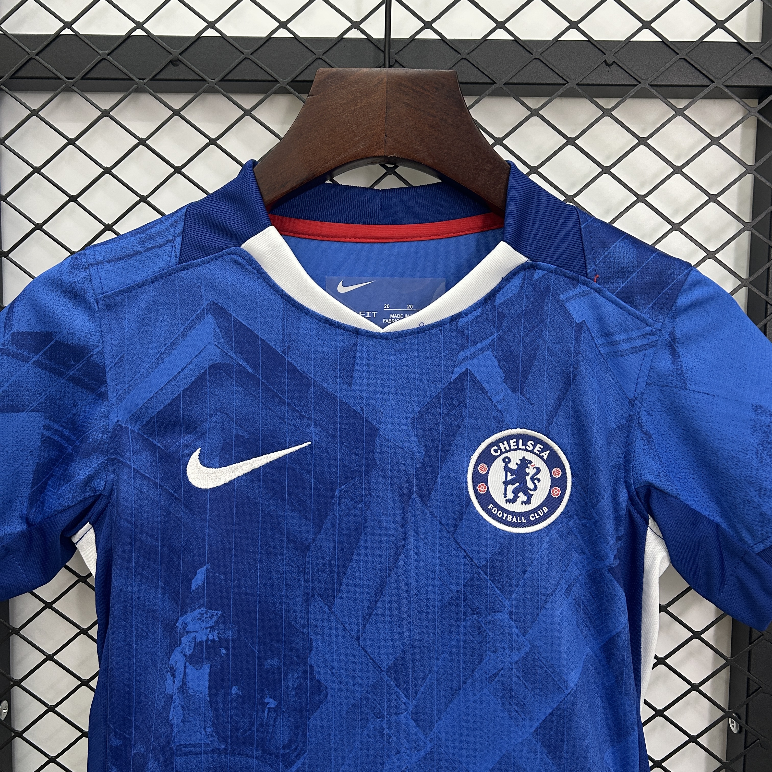 Chelsea Cup Home Match Shirt 2025-26 with World Champions 25 chest badge（KIDS/ADULT SET）