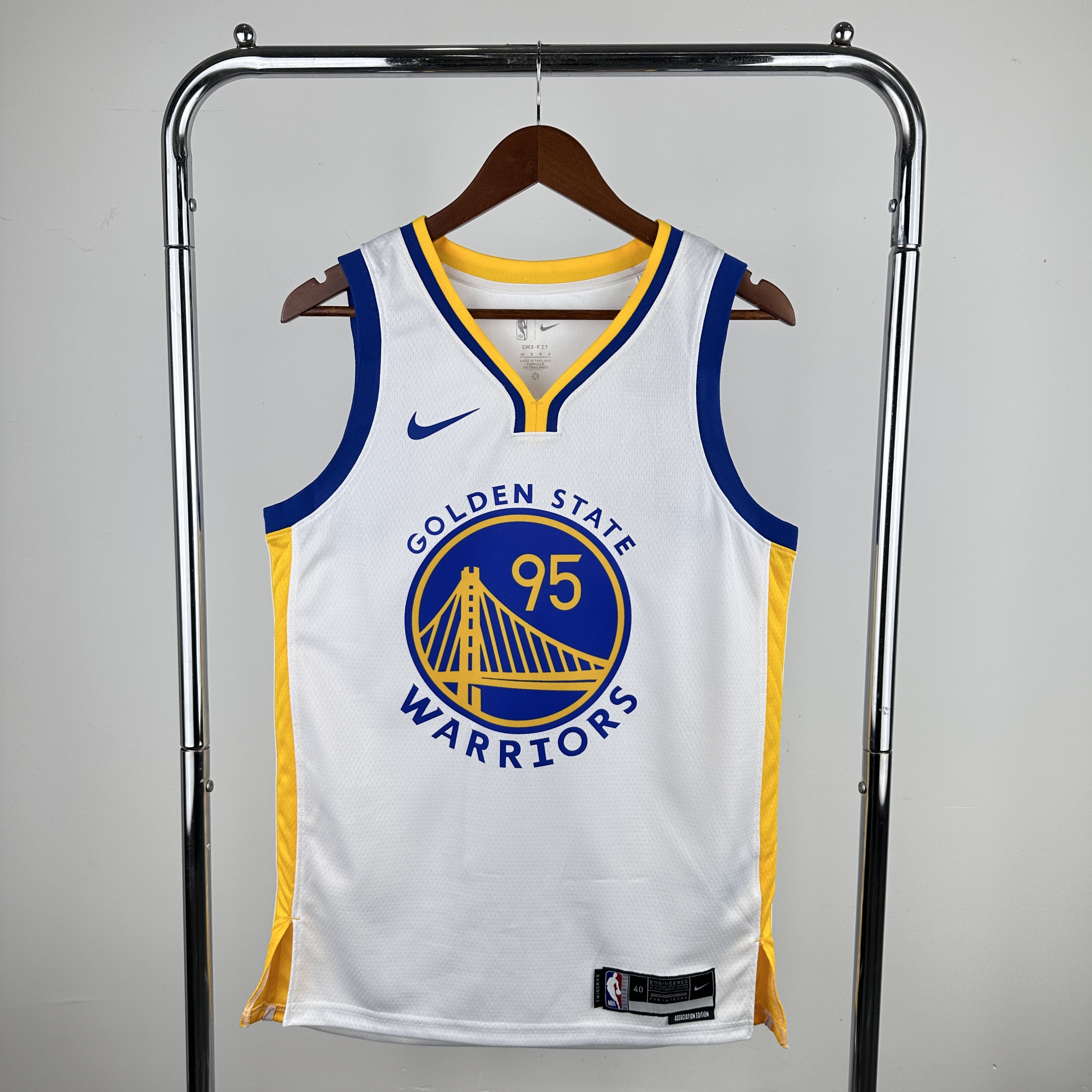 23 Season Golden State Warriors White  #95