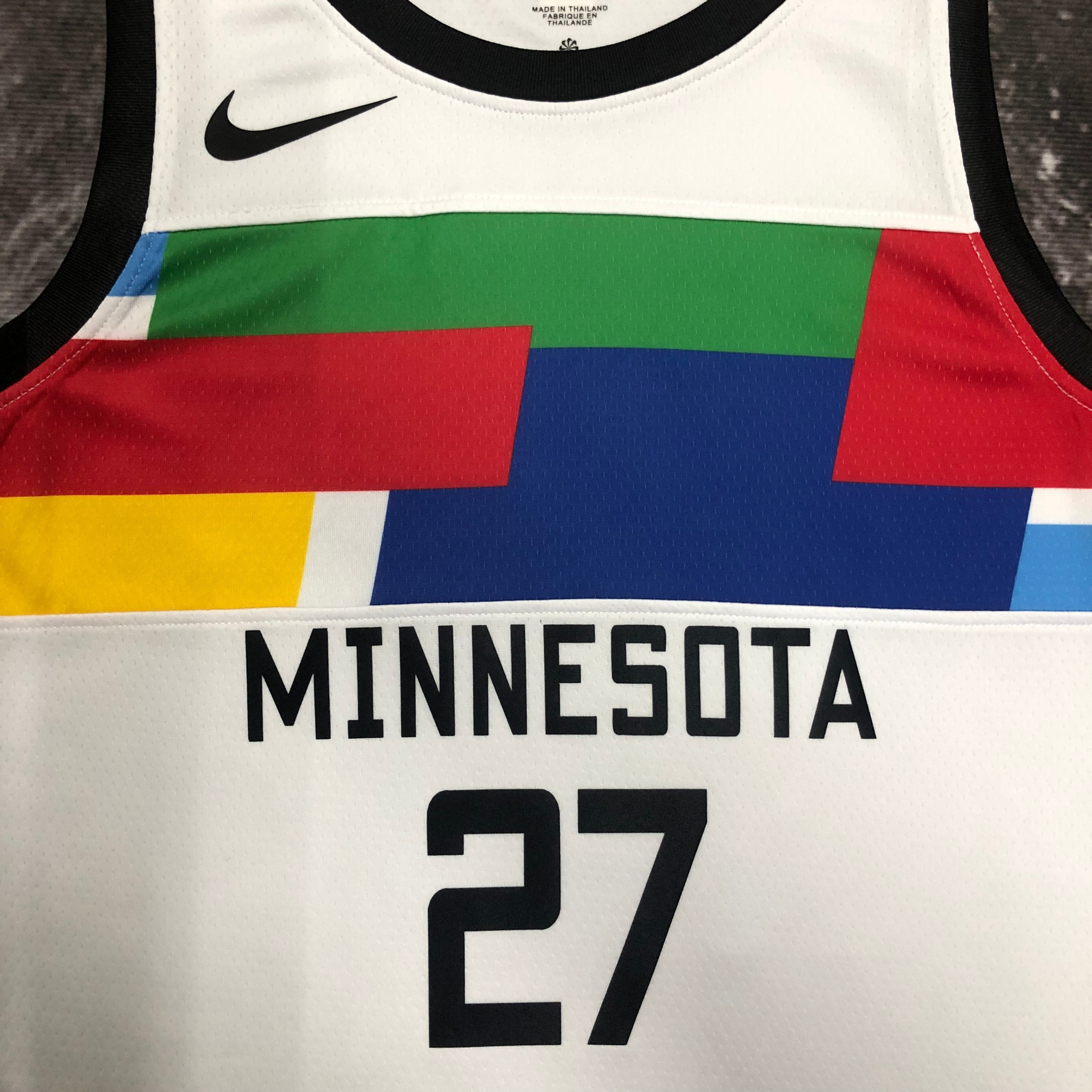 23 SEASON MINNESOTA TIMBERWOLVES CITY VERSION  NO.27 GOBERT