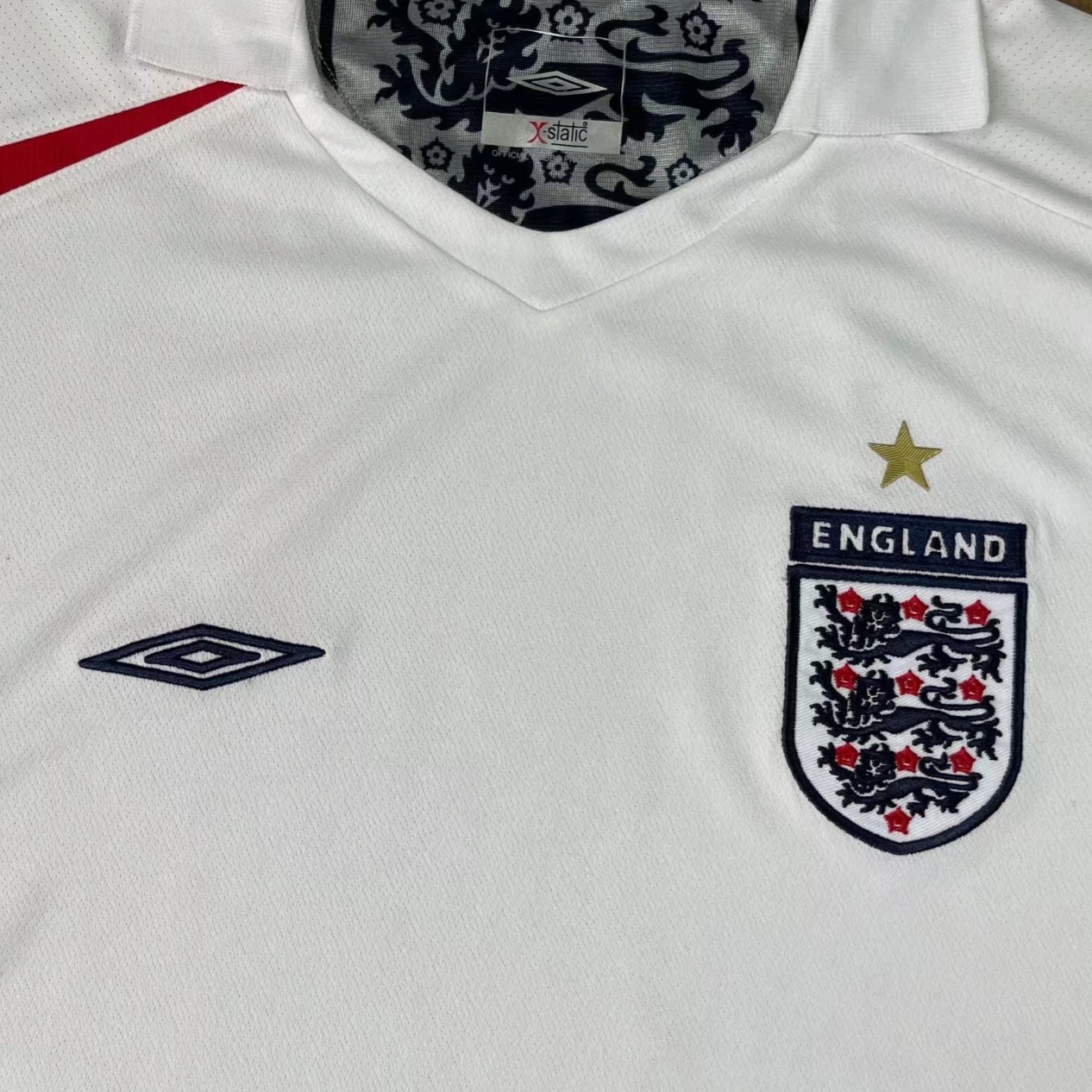 Retro  England 2006  Home White