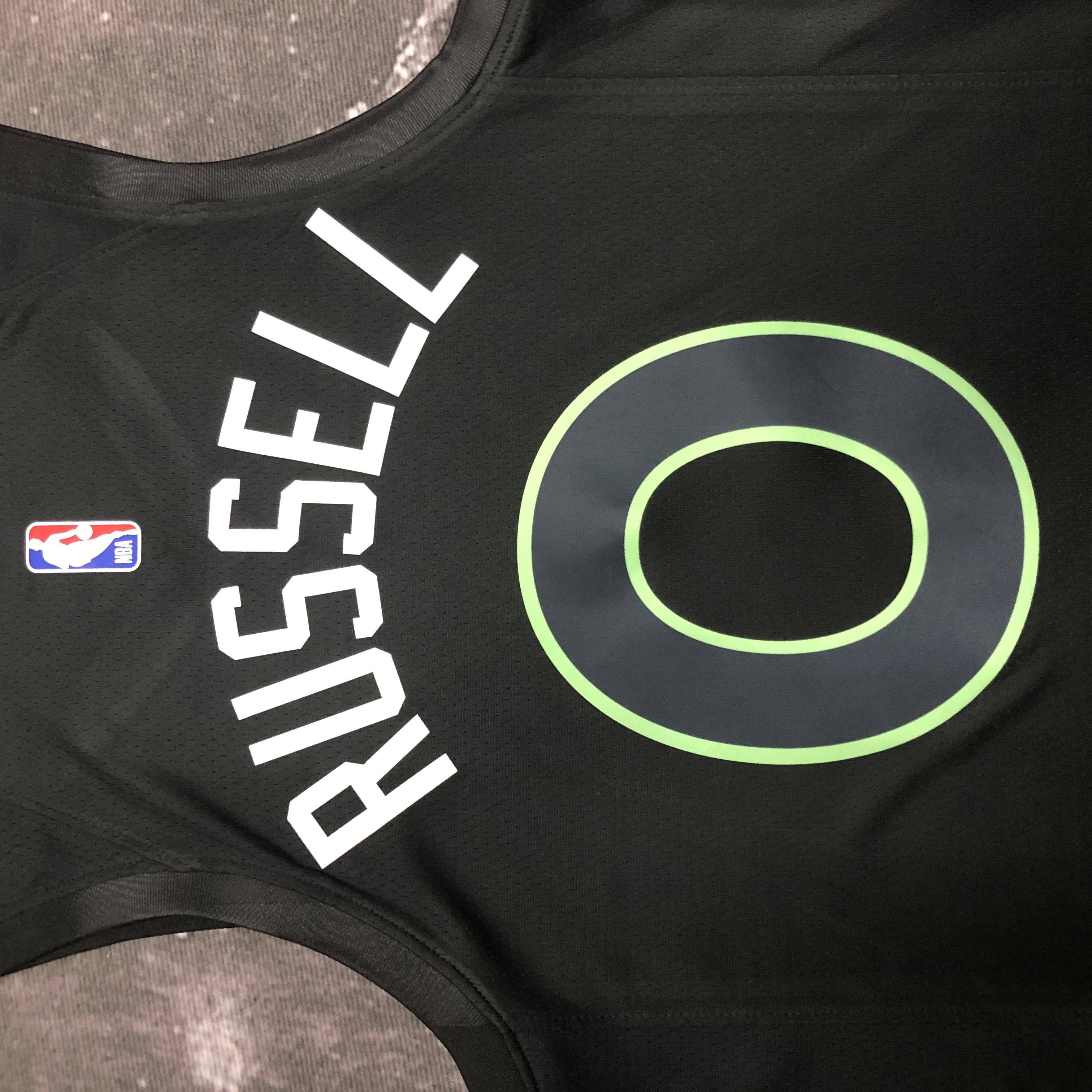 23 SEASON MINNESOTA TIMBERWOLVES FLYER  NO.0 RUSSELL