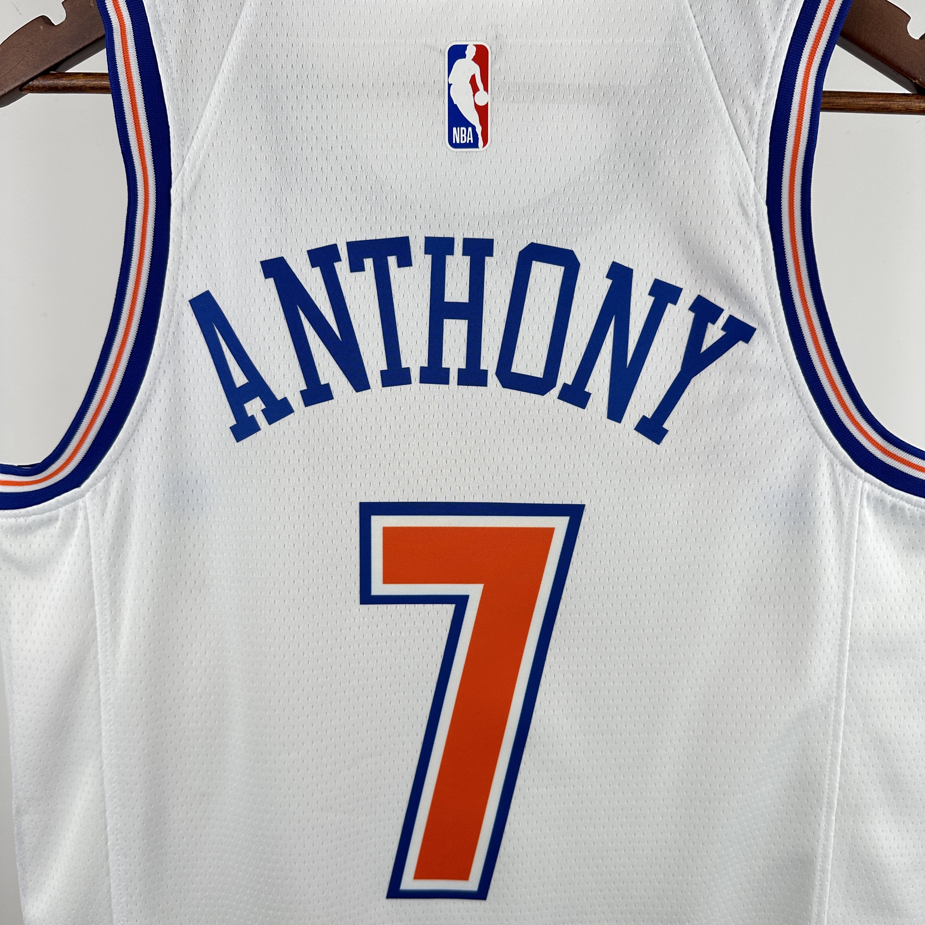 19 season New York Knicks White   No.7