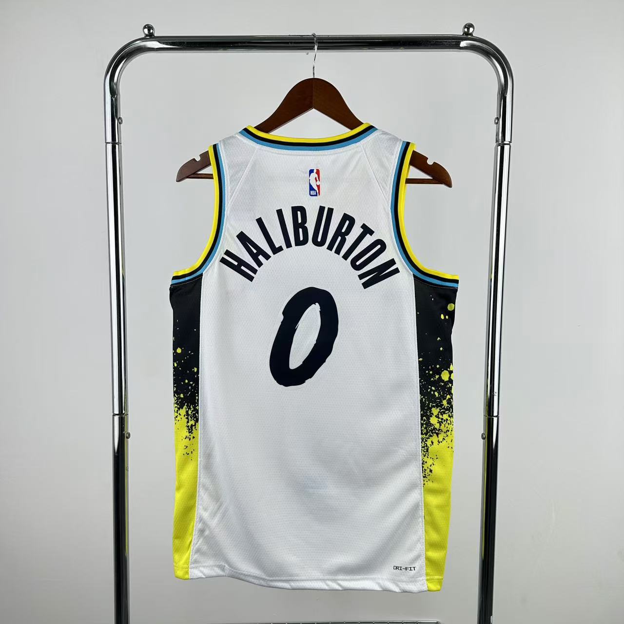 25 Season Indiana Pacers City Version  No.0 Haliburton