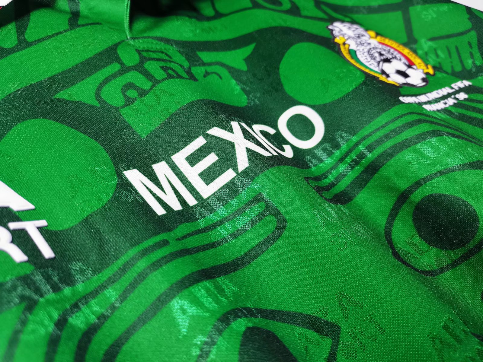Retro  Mexico 1998 Home Jersey S-3XL