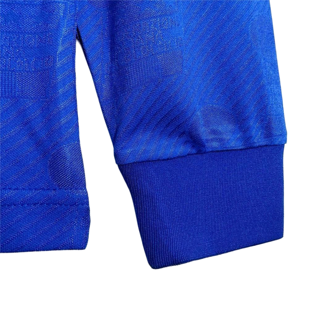 Retro  Italy 1994 Home Blue Long Sleeves