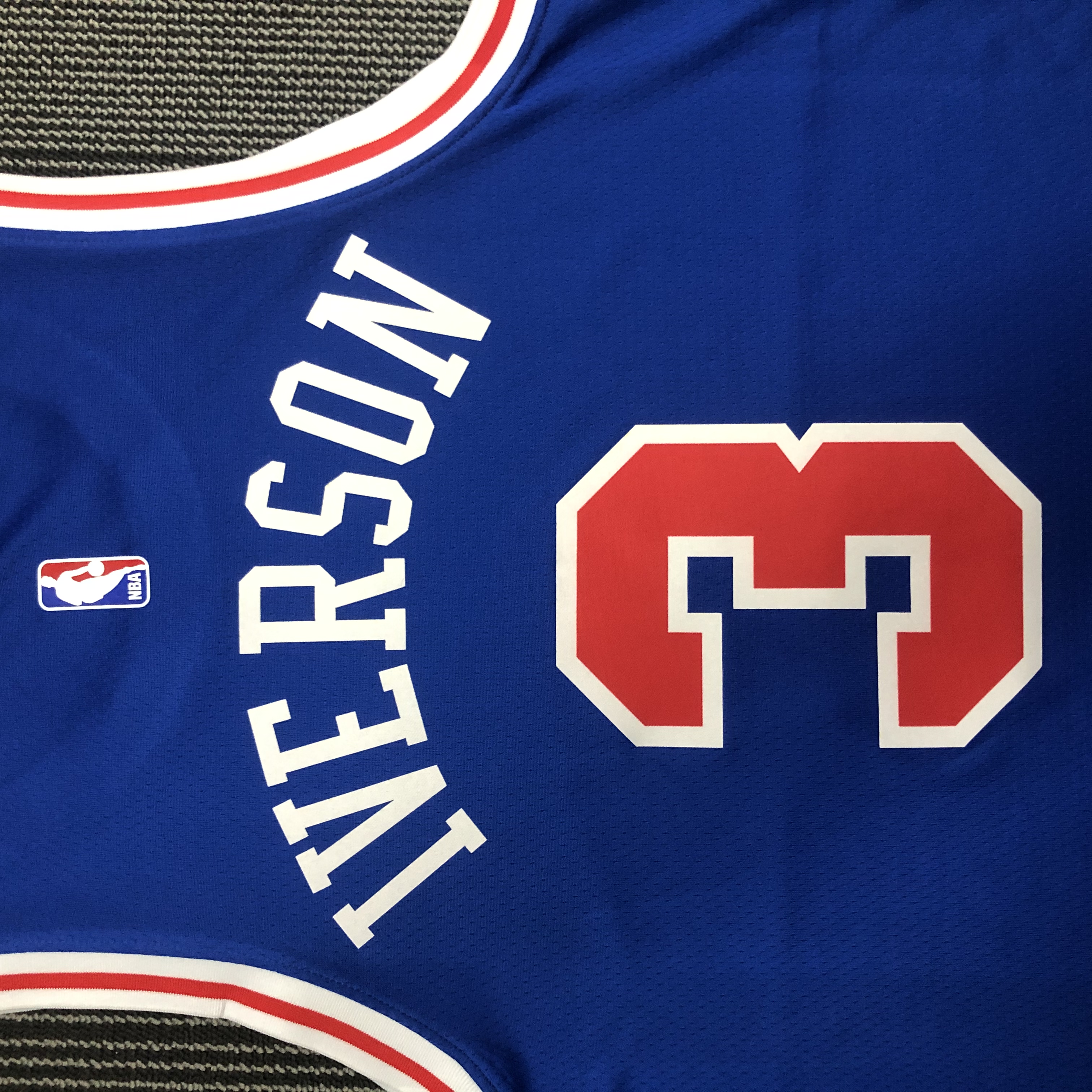 Philadelphia 76ers Retro  #3 Blue
