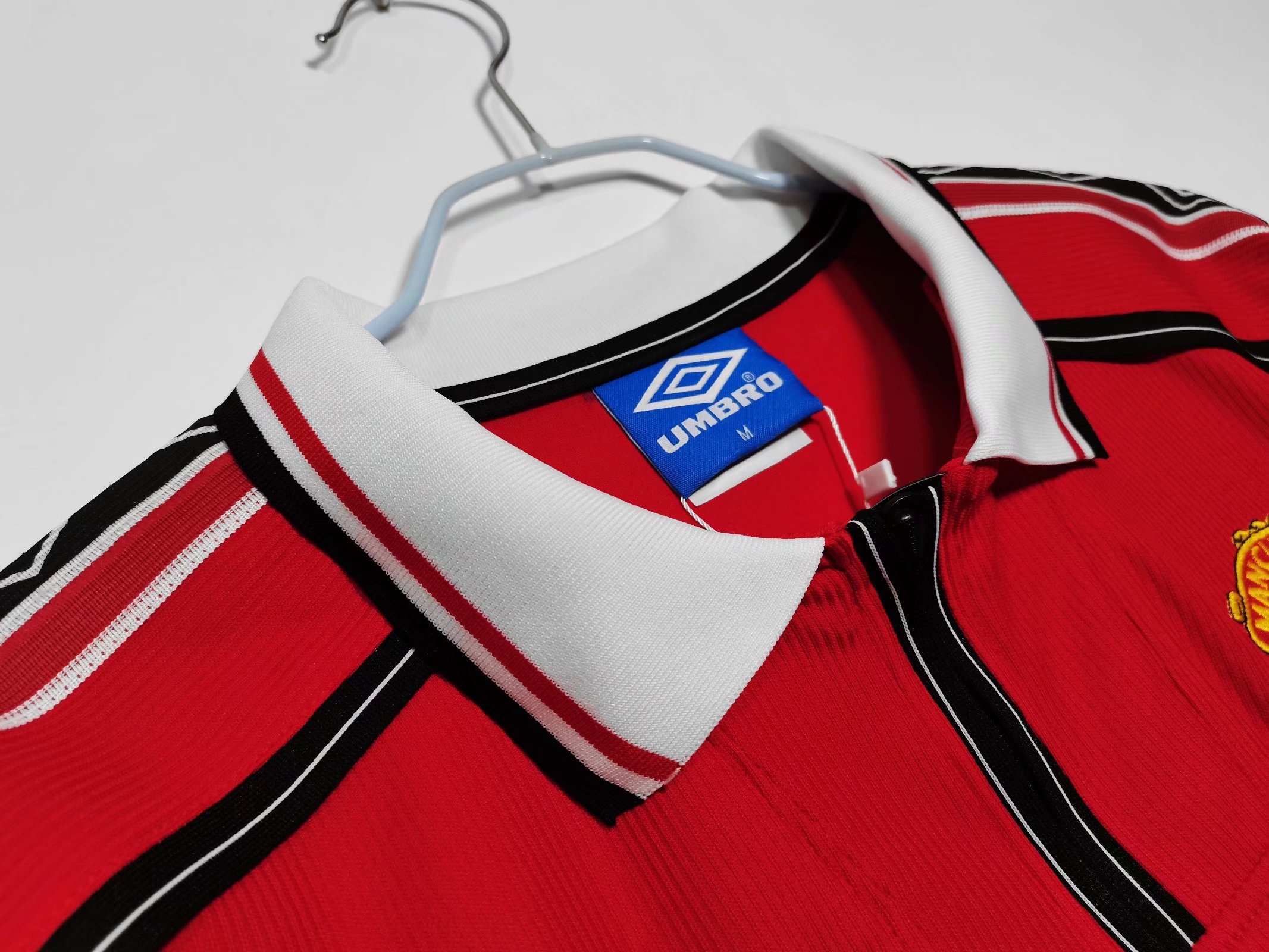 Retro  Manchester United 1998/99 Home Red S-4XL