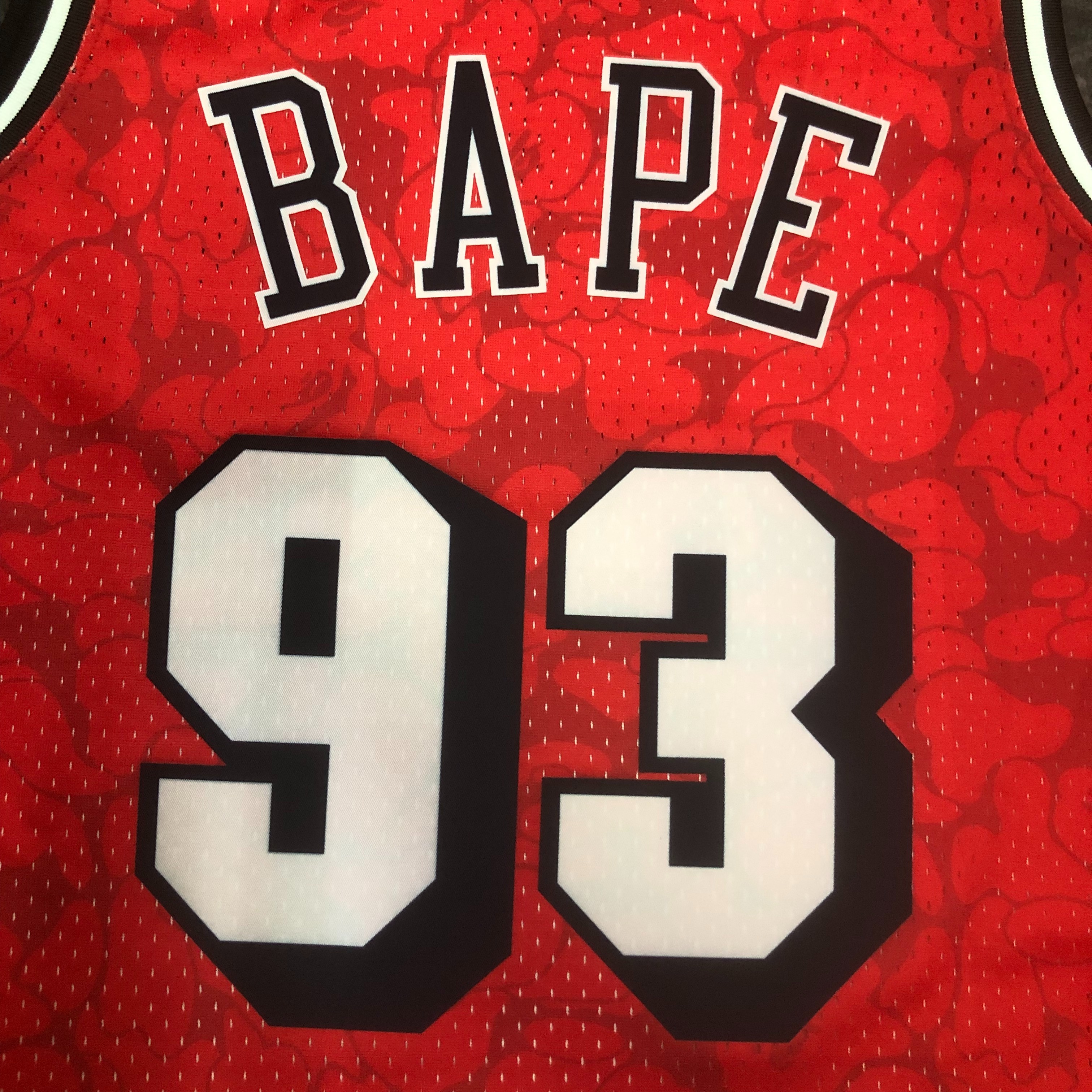 MN Heat Press Retro: Miami Heat & BAPE Red