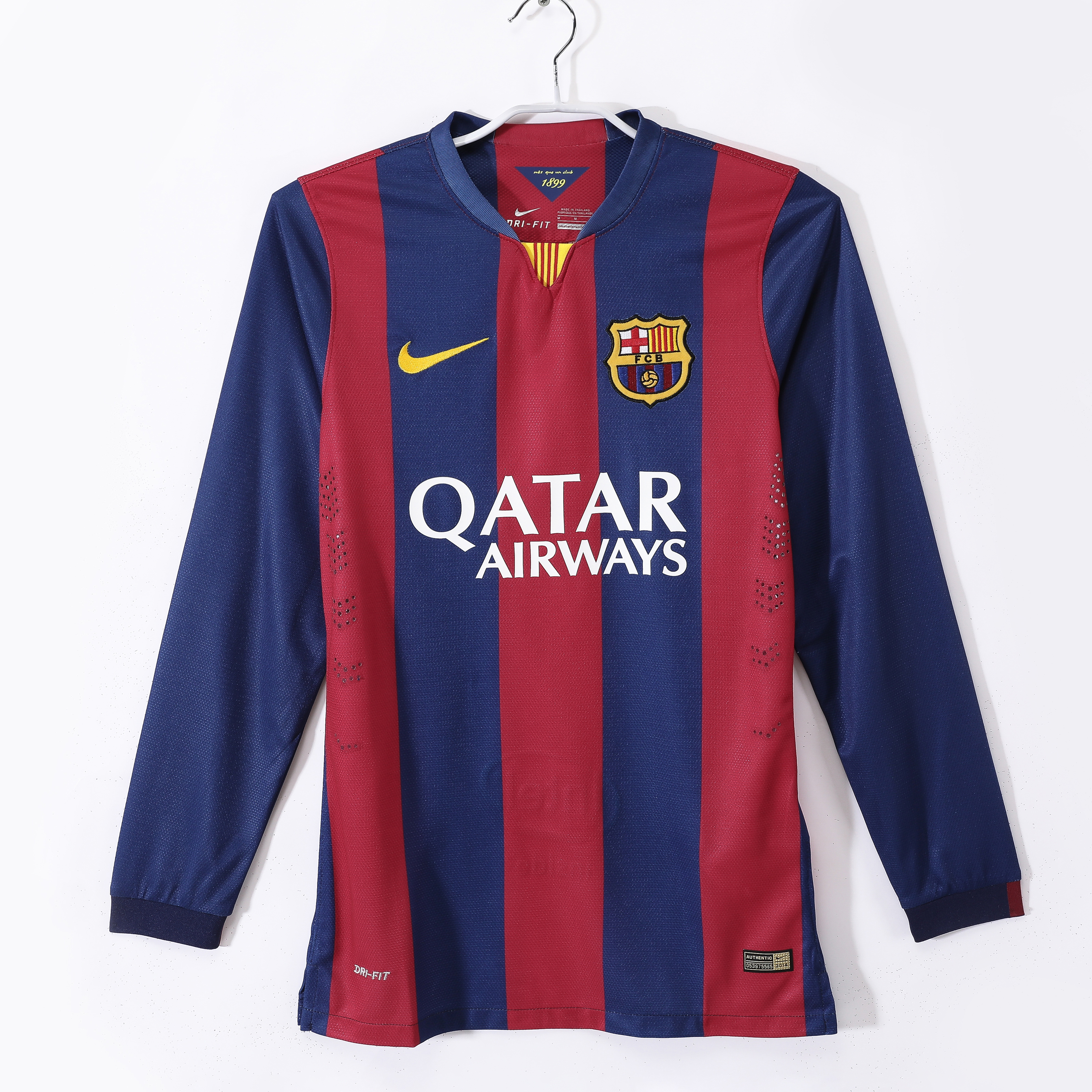 Retro 14/15 Barcelona Home Kit long sleeves S-XXL