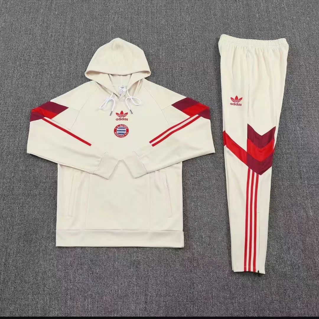 Bayern Munich half Zipper hoodie training suit