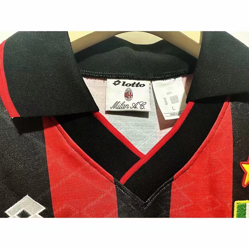 Retro 93/94 AC Milan Home UCL