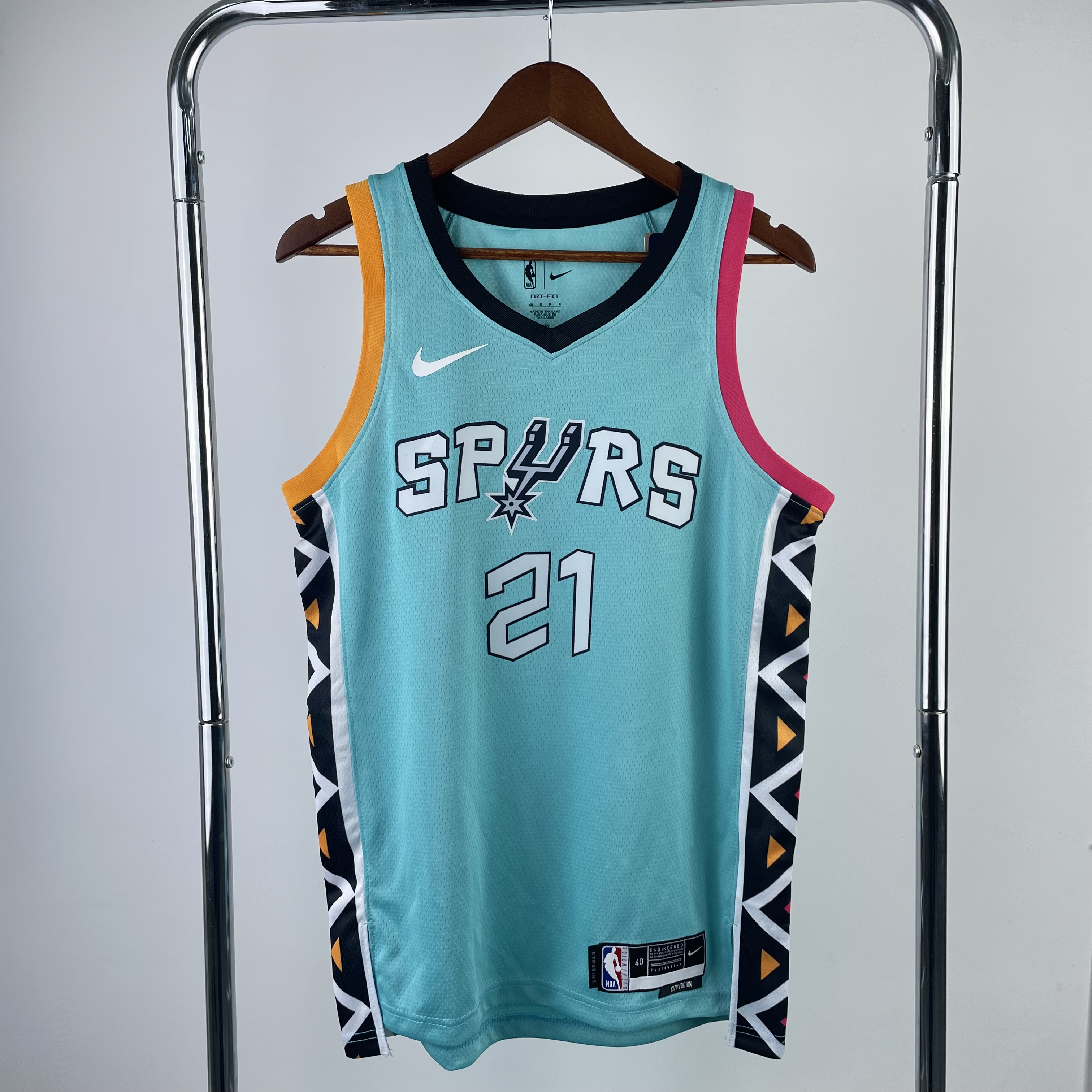 23 Season SAN ANTONIO SPURS City Edition  #21 DUNCAN