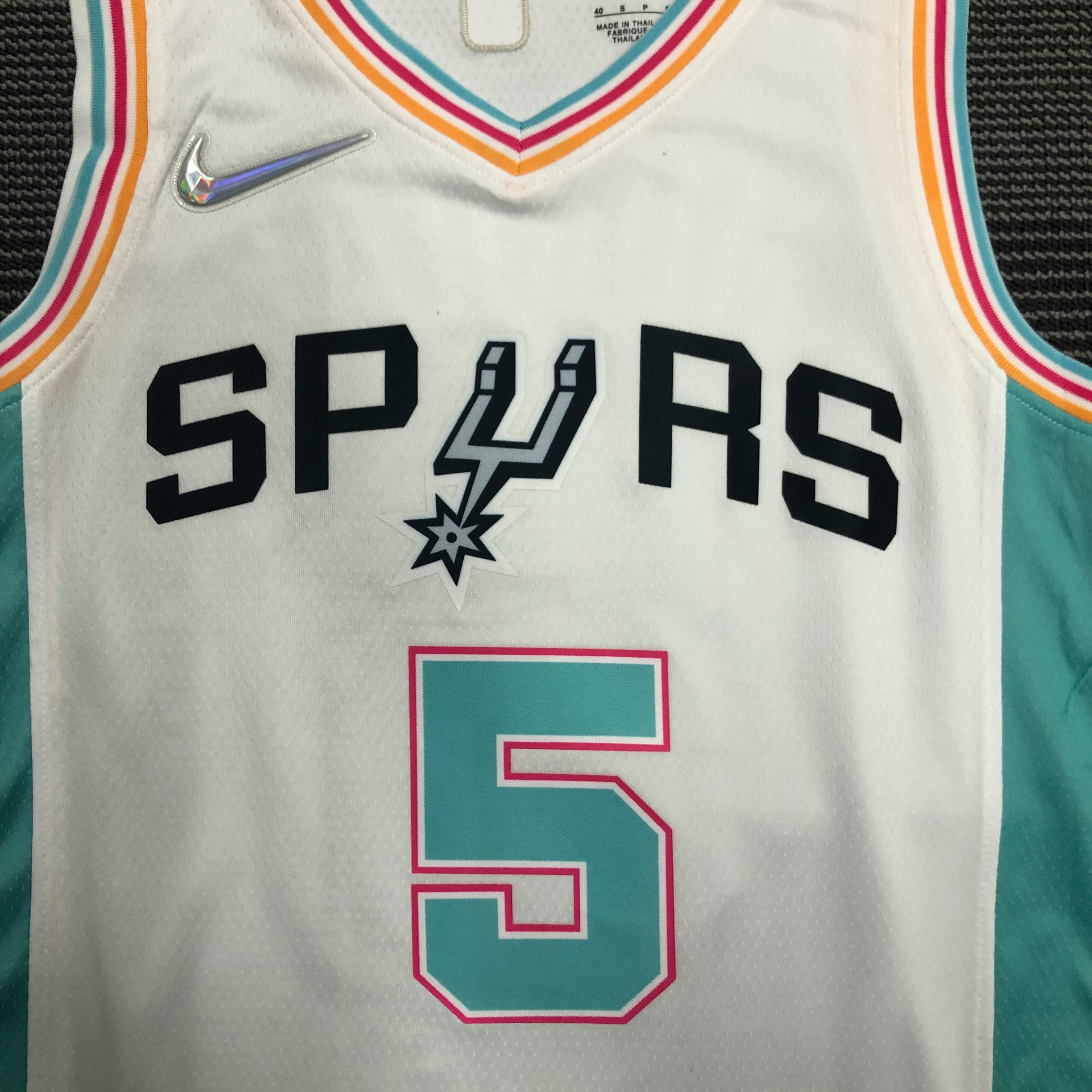 22 Season SAN ANTONIO SPURS City Edition  #5