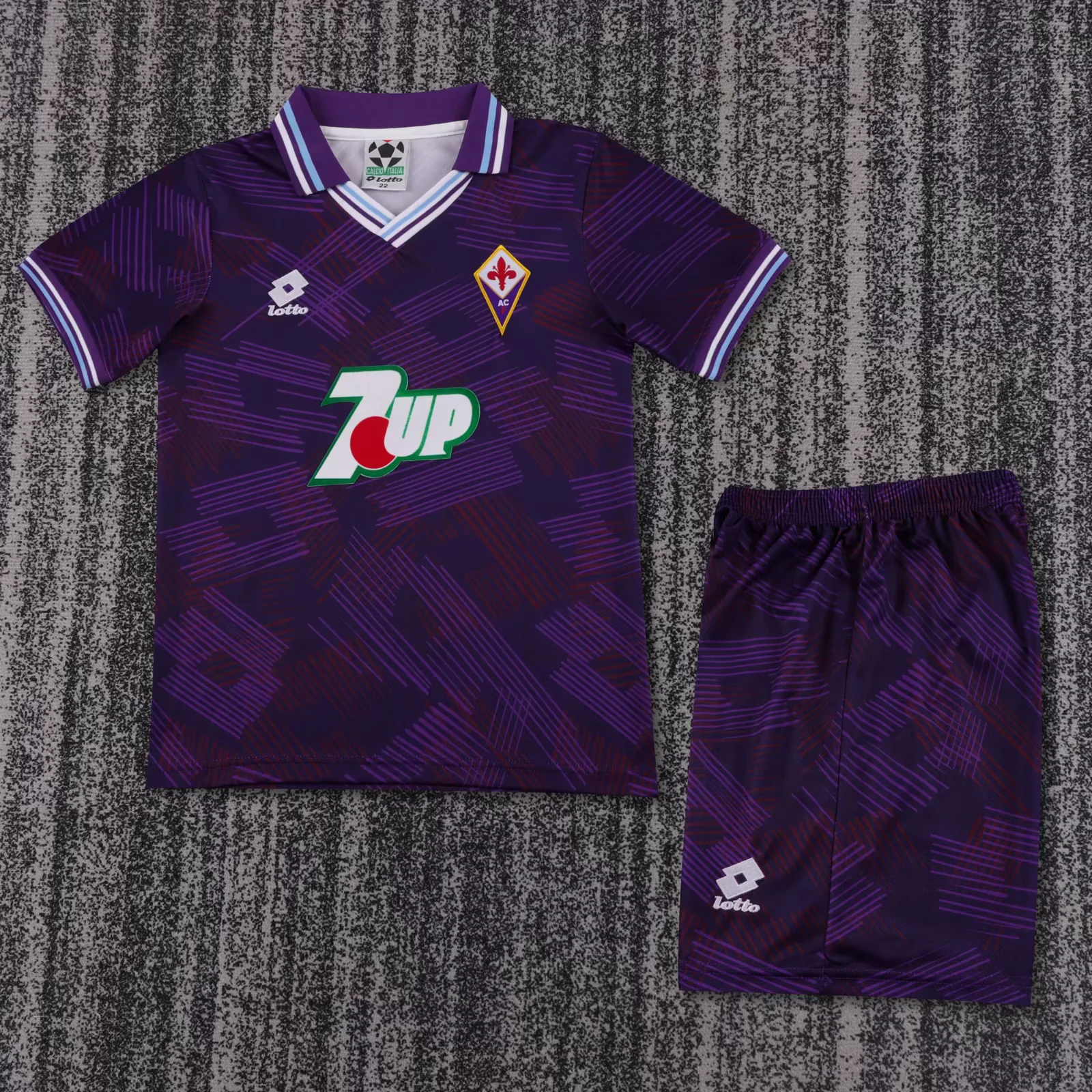 Kids Retro Kit Fiorentina 92-93 Home