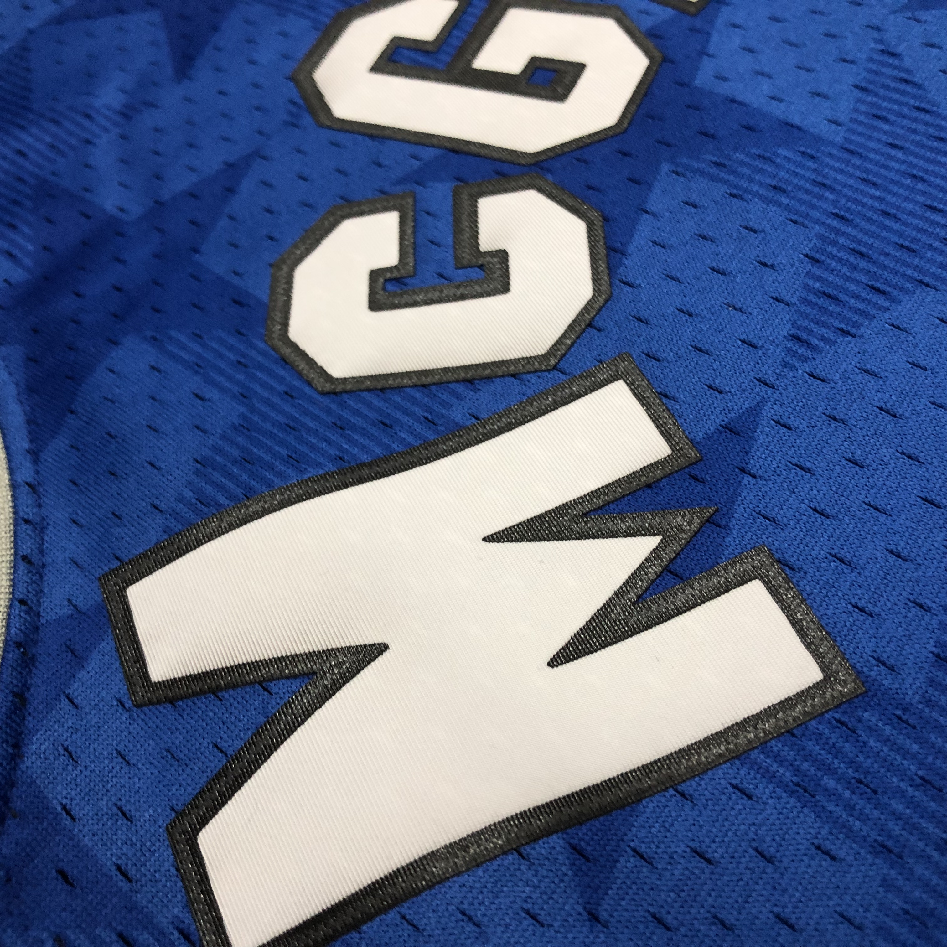 MN Heat Press Retro: ORLANDO MAGIC 00/01 Season Blue No.1