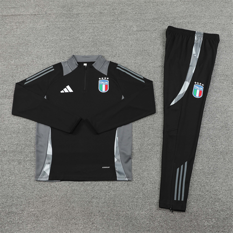 Italy 2425 Italy Black Traing Suit