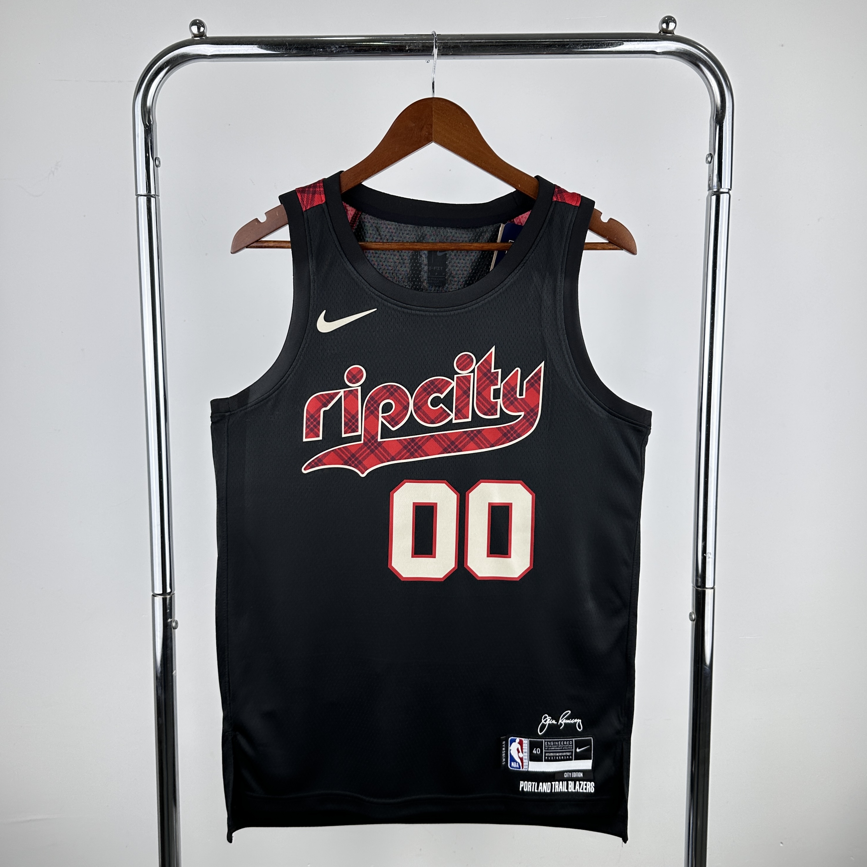 24 Season Portland Trail Blazers City Edition No.00 Henderson