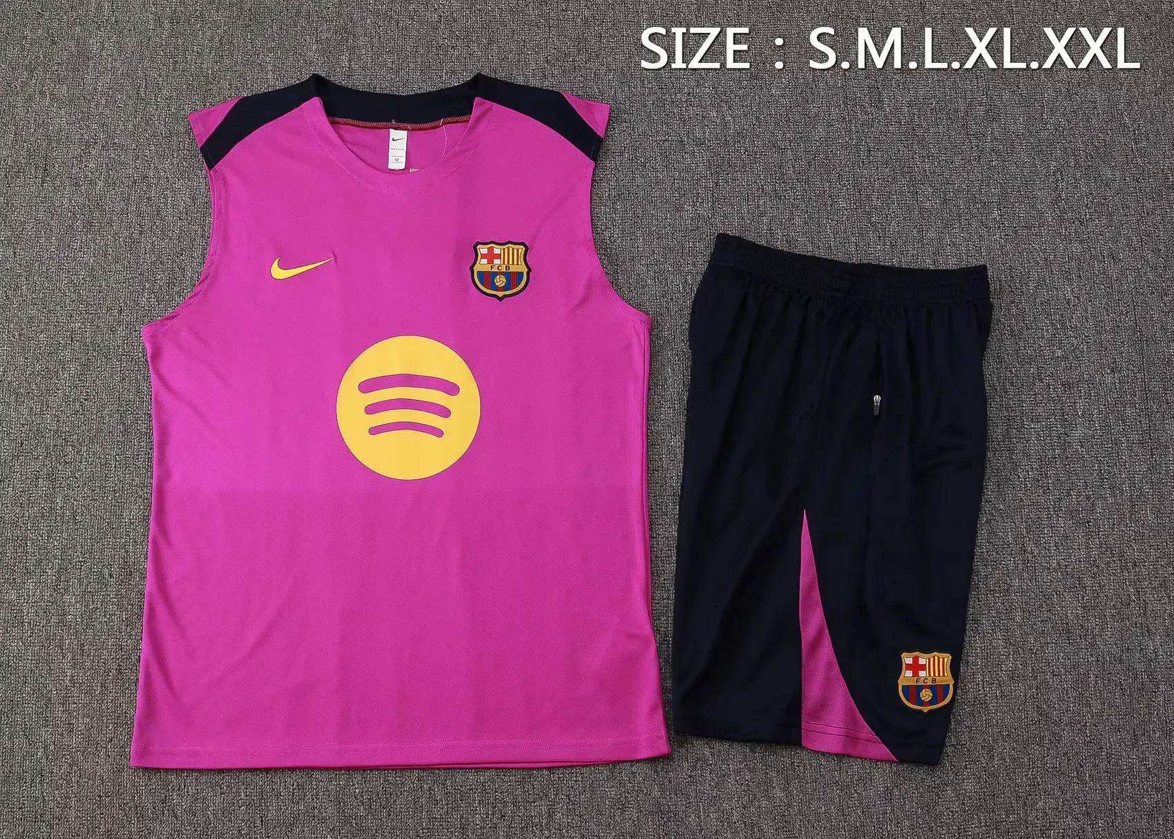 Barcelona Sleevesless Training Suit D2509