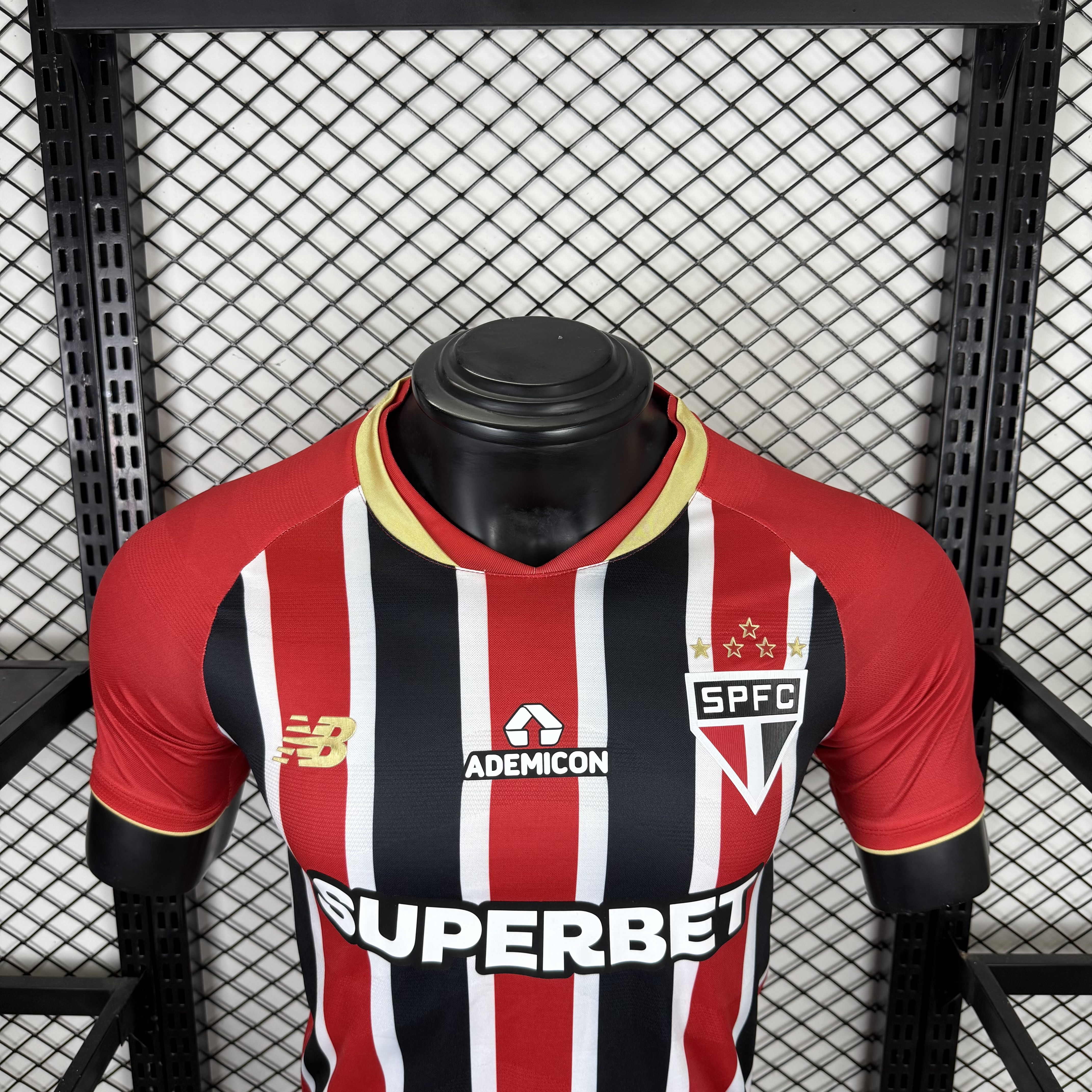 SPONSORED Player Version Sao Paulo 2025/26 Away S-4XL